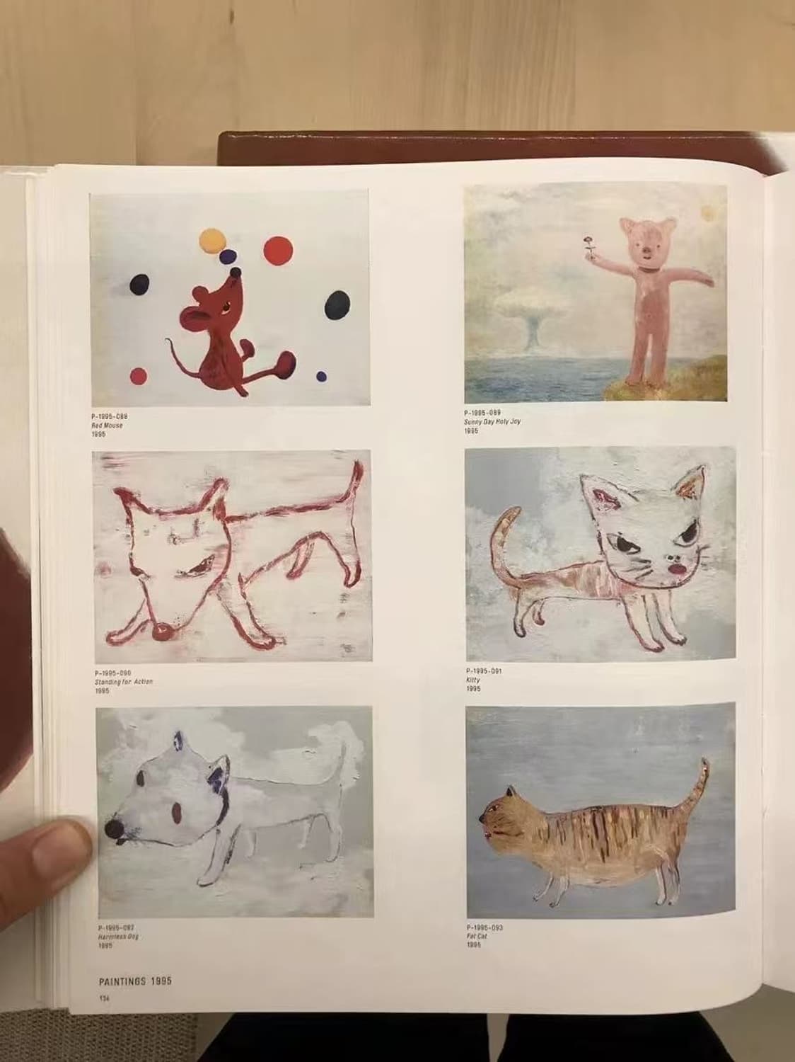 요시토모 나라 캔버스 원작 유화 그림 1995년 상품이미지3