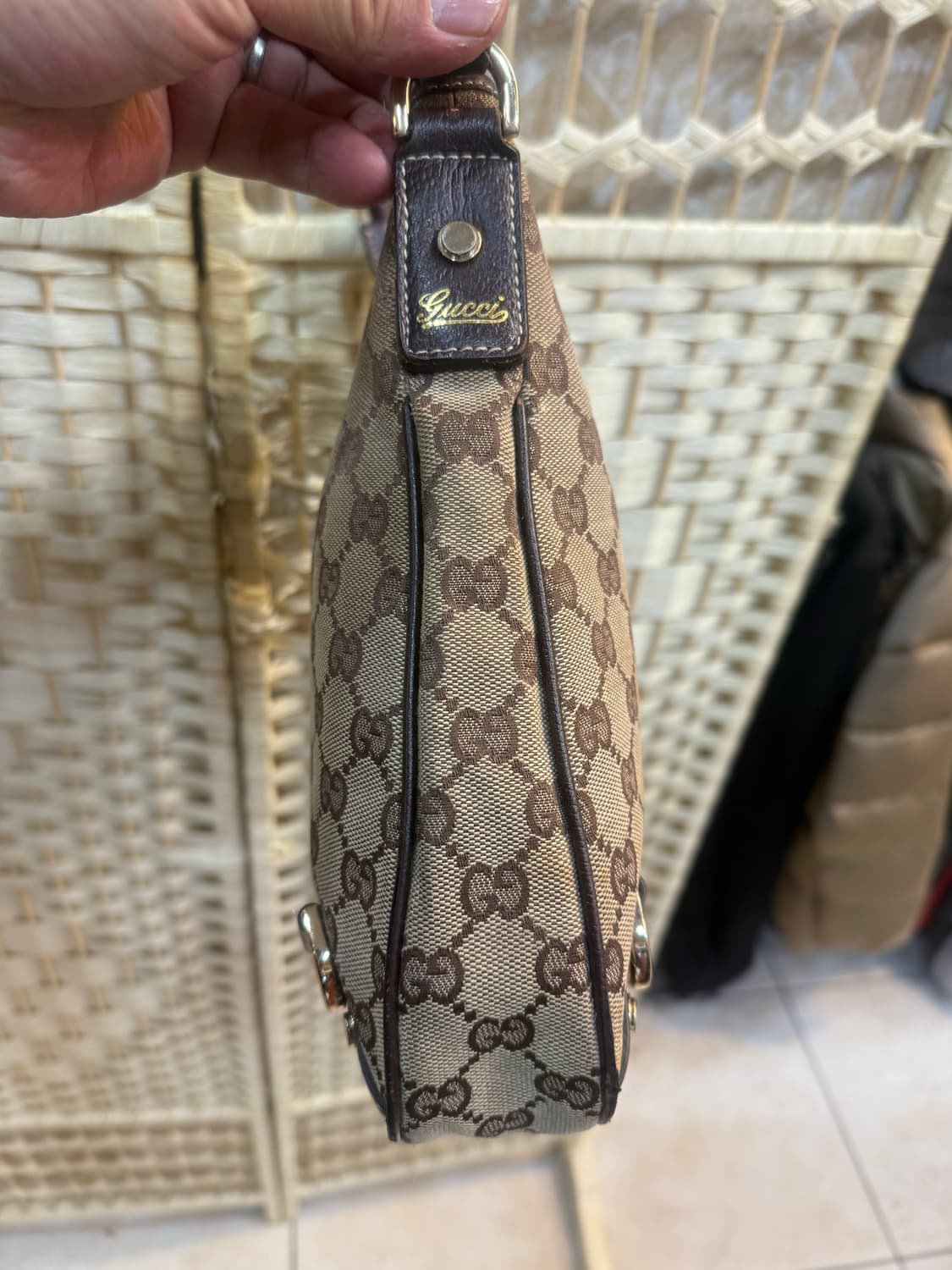 정품 구찌 D링 쇼퍼백 팝니다 상품이미지5