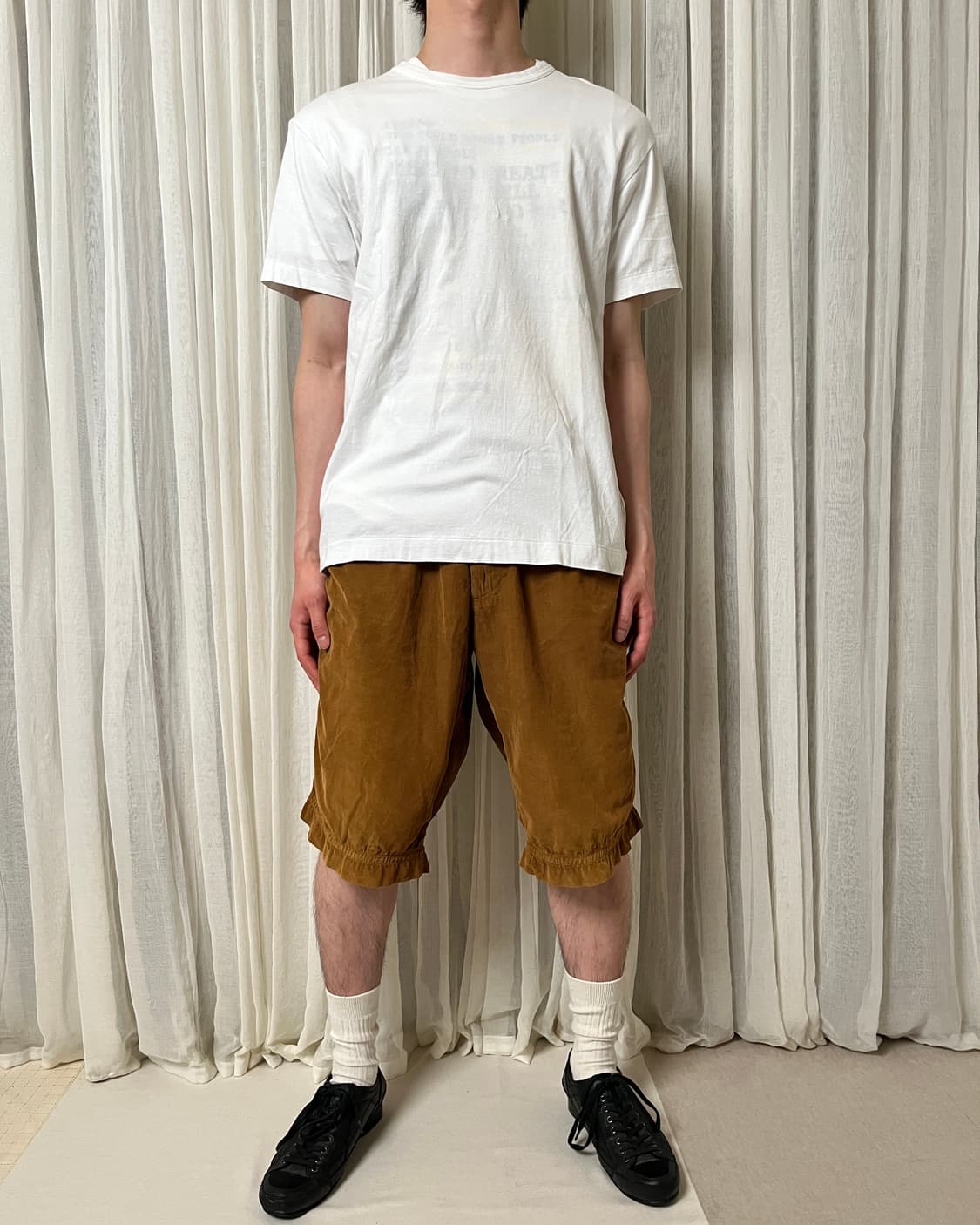 꼼데가르송 옴므플러스 버클 오픈 티셔츠 comme des garcons  상품이미지8