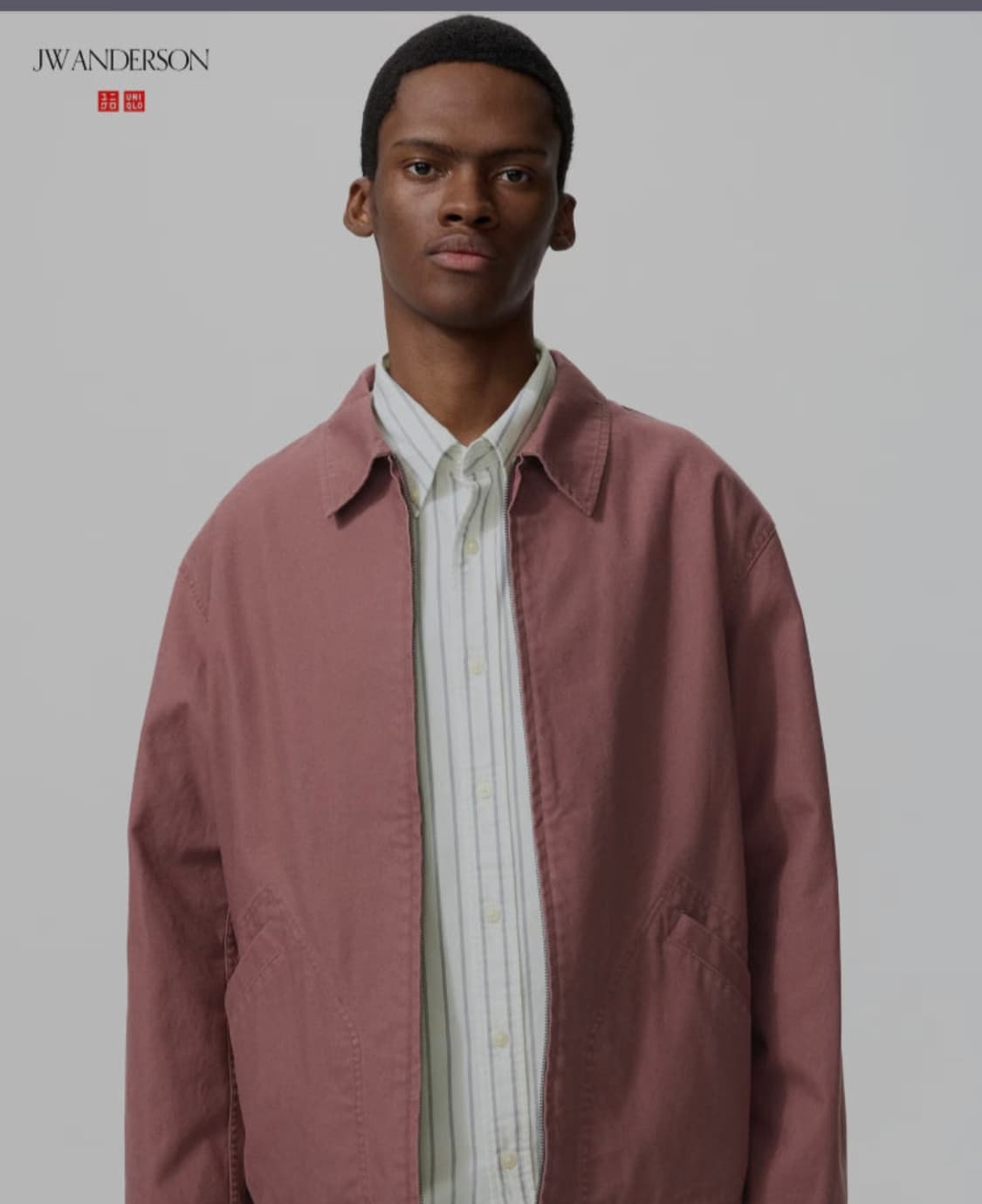 (XL) 유니클로 JW앤더슨 집업 블루종 상품이미지1