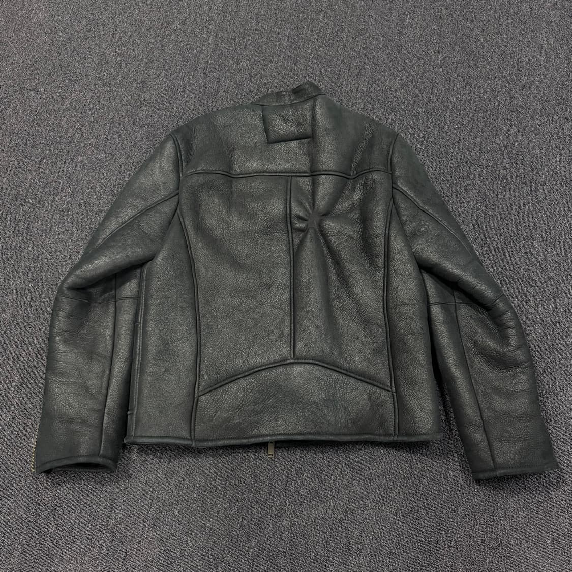 존바바토스 천연모피 양시어링 가죽자켓 상품이미지7