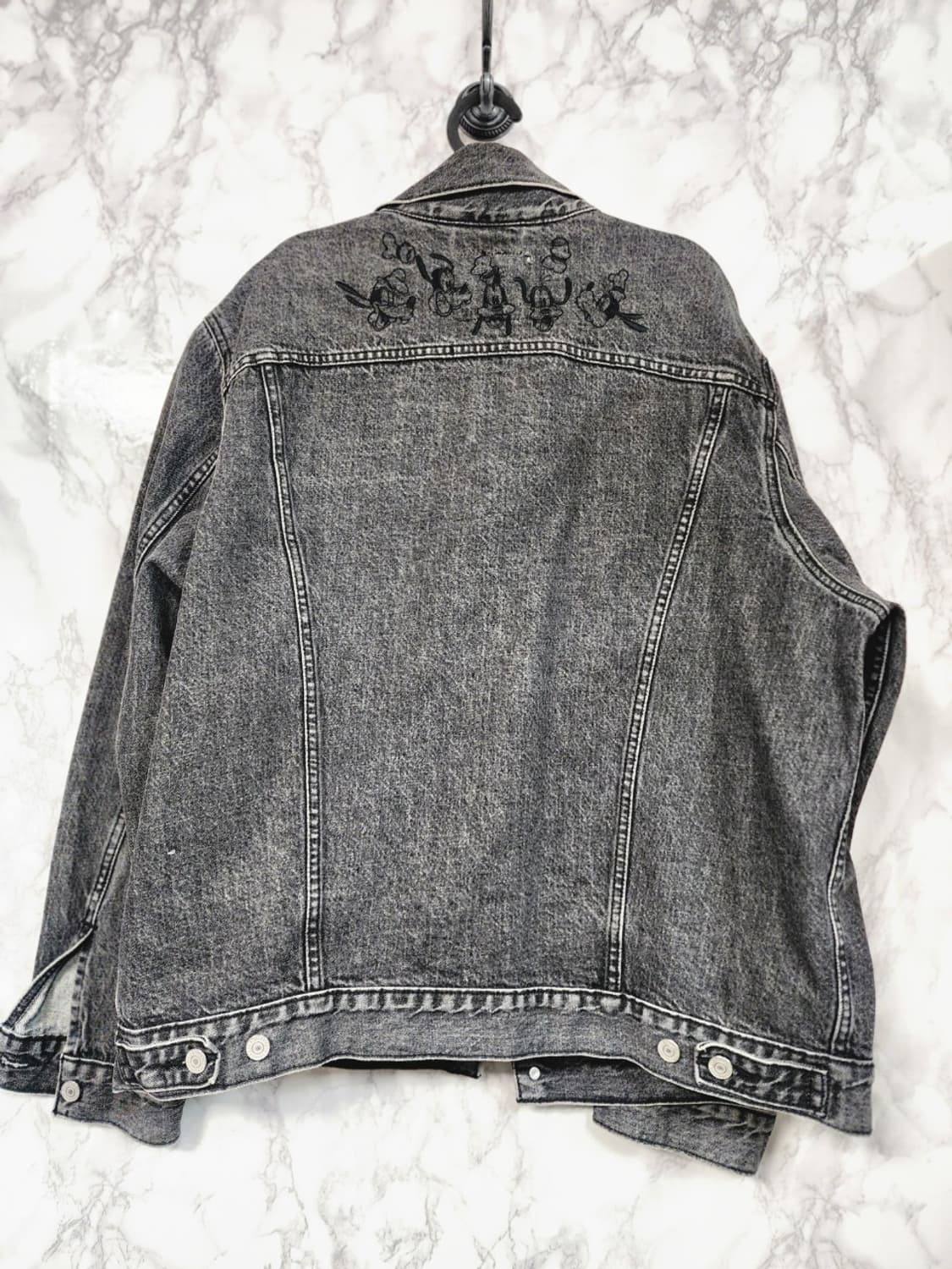 리바이스 디즈니 콜라보 데님자켓 L 상품이미지5