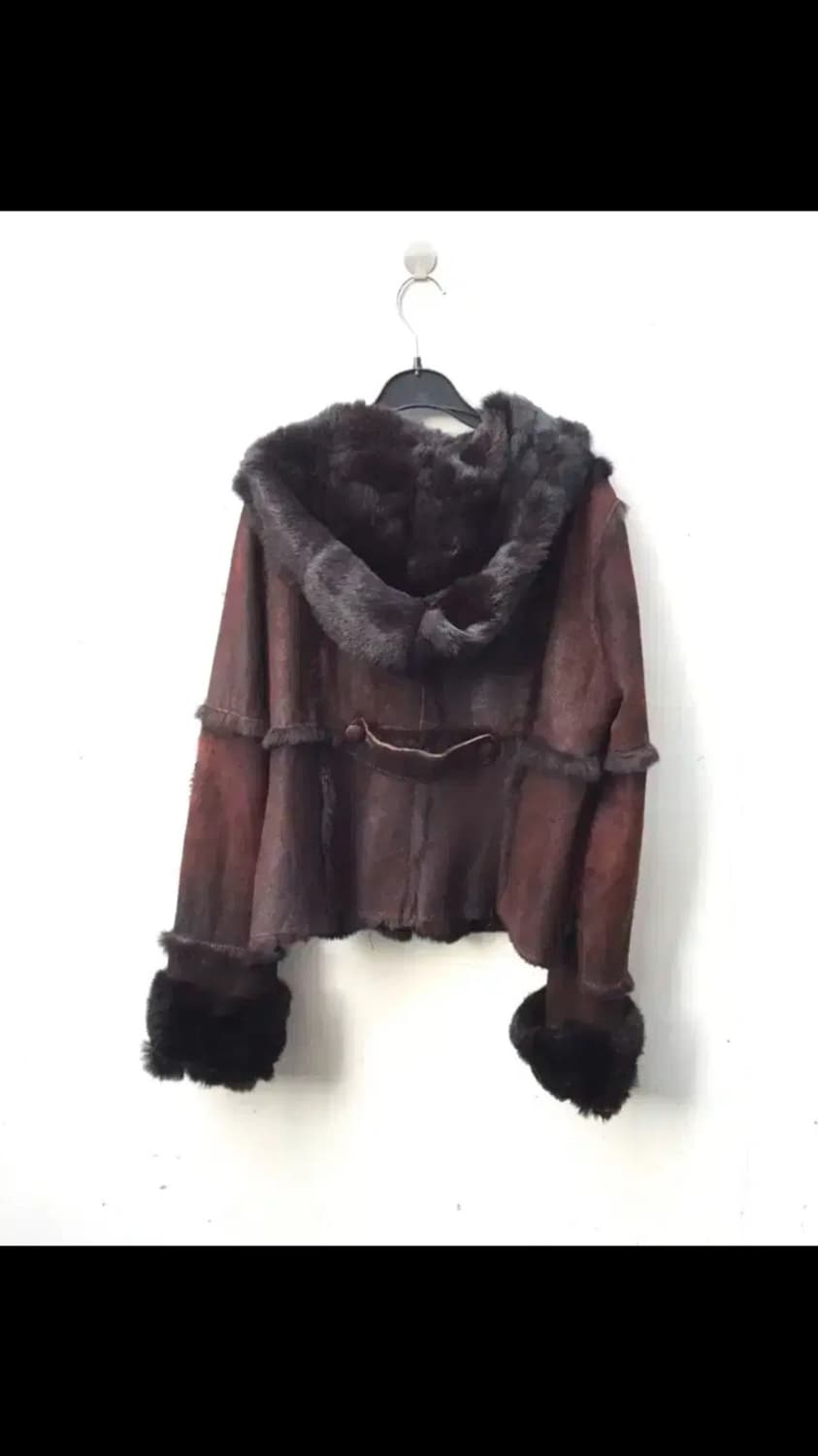 아르마니 진 페어리 퍼 후드 자켓 상품이미지10