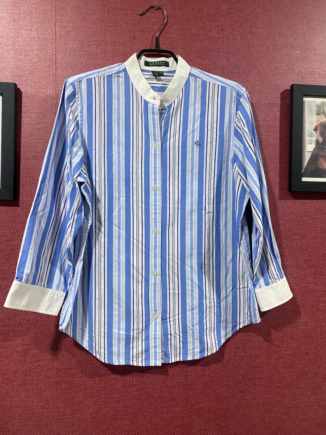 로렌 랄프 로렌 스트라이프 셔츠 M(정품) 상품이미지1