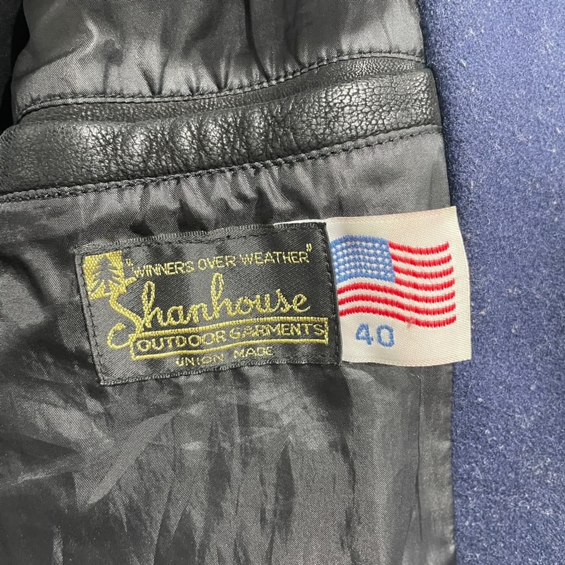 Usa 바시티 자켓 상품이미지5