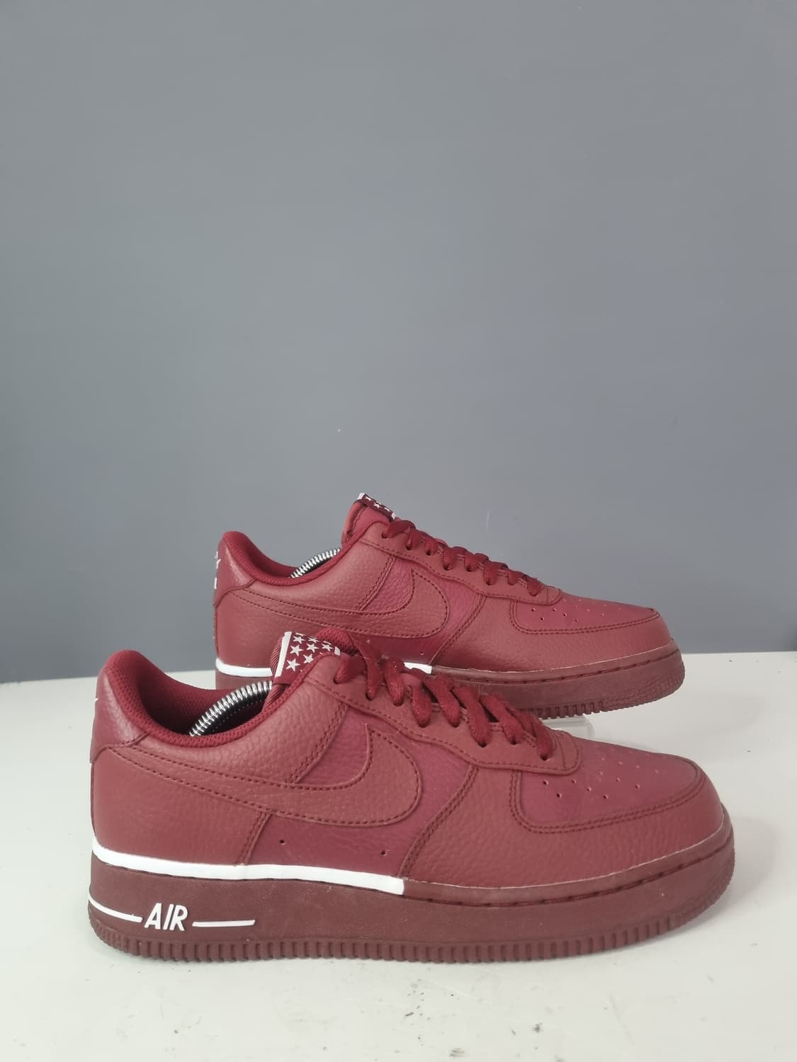 255 나이키 에어포스1 07 팀레드 상품이미지1