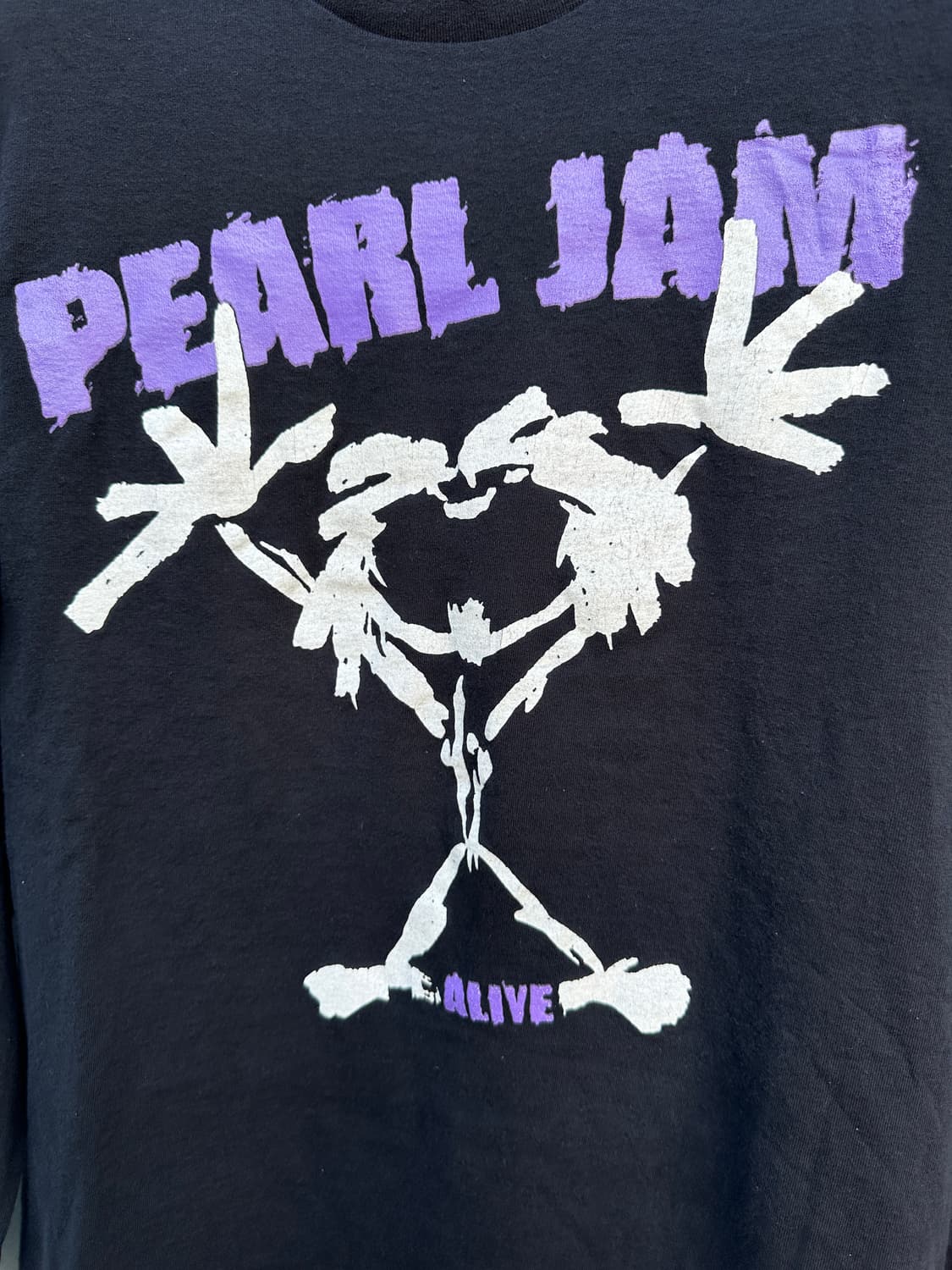 90s og pearl jam alive 롱슬리브 밴드티 상품이미지4