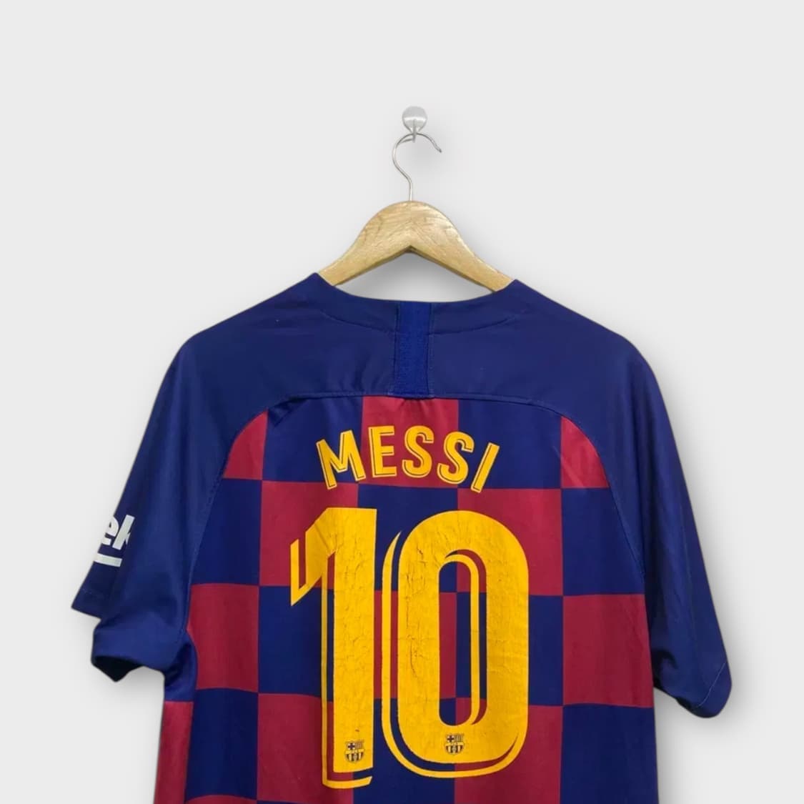 나이키 바르셀로나 19-20시즌 메시 유니폼 2XL 상품이미지4