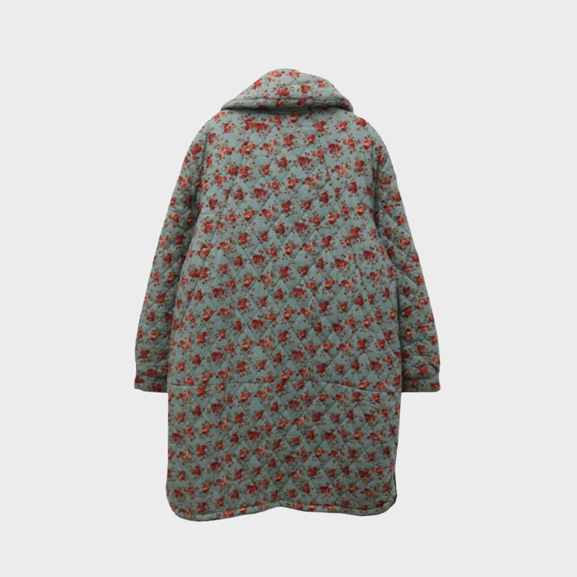 헤라 빈티지 플라워 퀼티드 코트 61113 상품이미지2