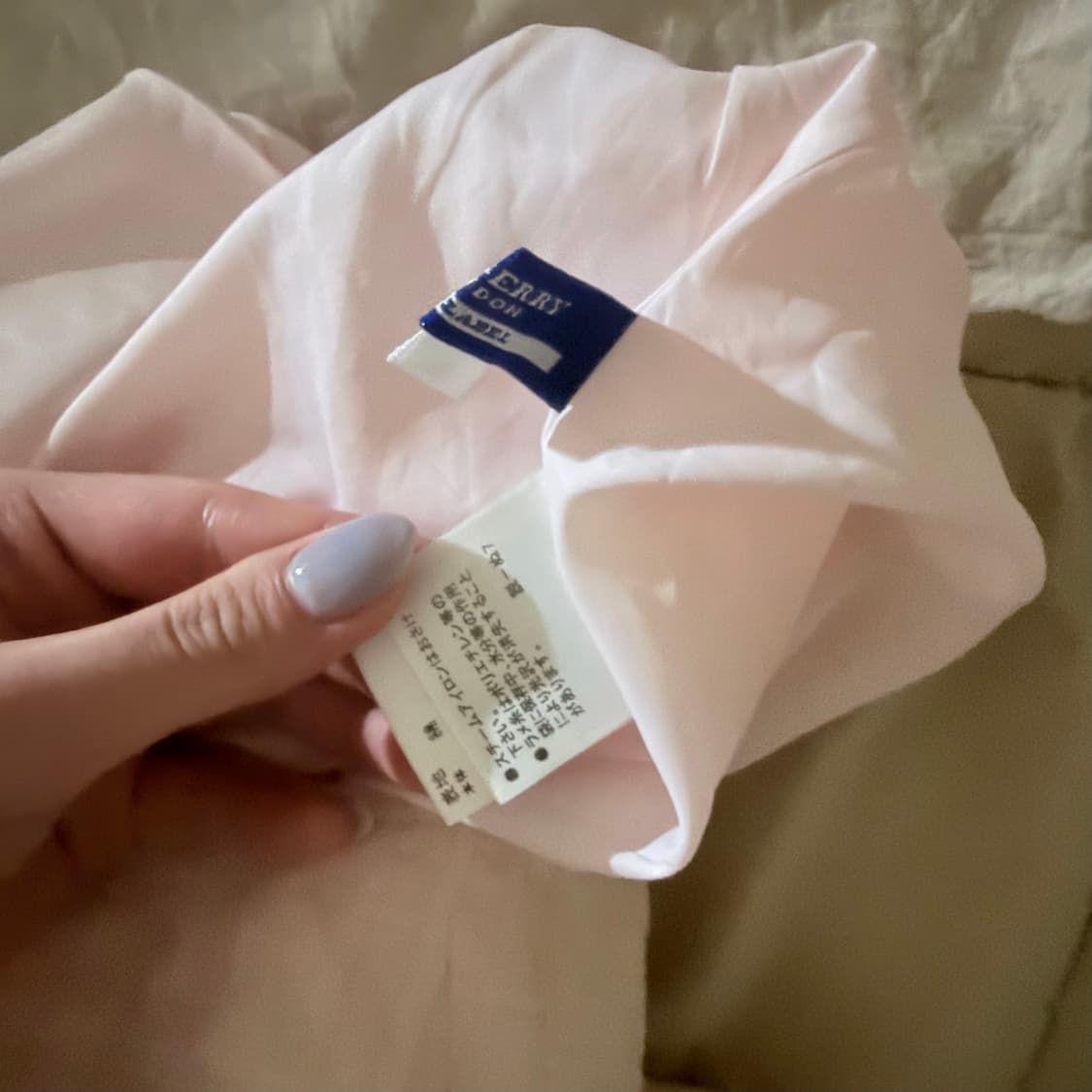 버버리 블루라벨 핑크 체크 연분홍 플리츠 스커트 딸기우유 히메갸루 상품이미지5