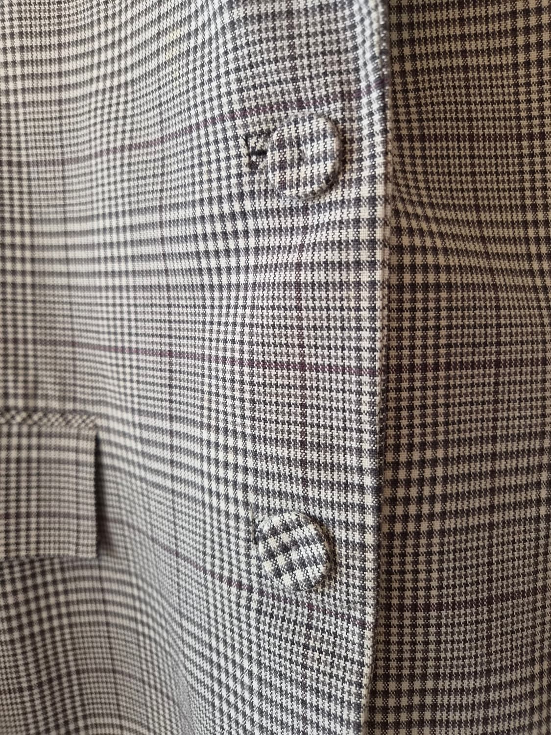 구호 KUHO 여성 체크블레이저미니멀오피스룩자켓 상품이미지6