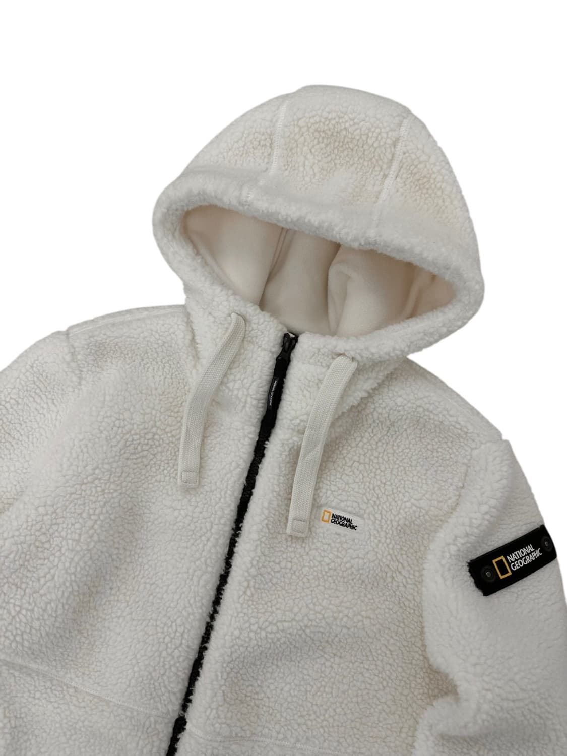 내셔널지오그래픽 플리스 아이보리 (S) 상품이미지2