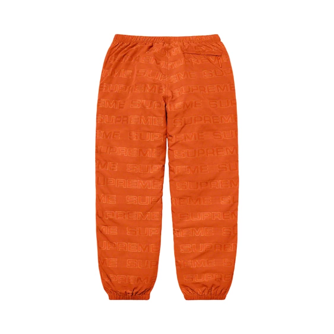 21FW 슈프림 로고 립스탑 트랙 팬츠 오렌지  상품이미지2