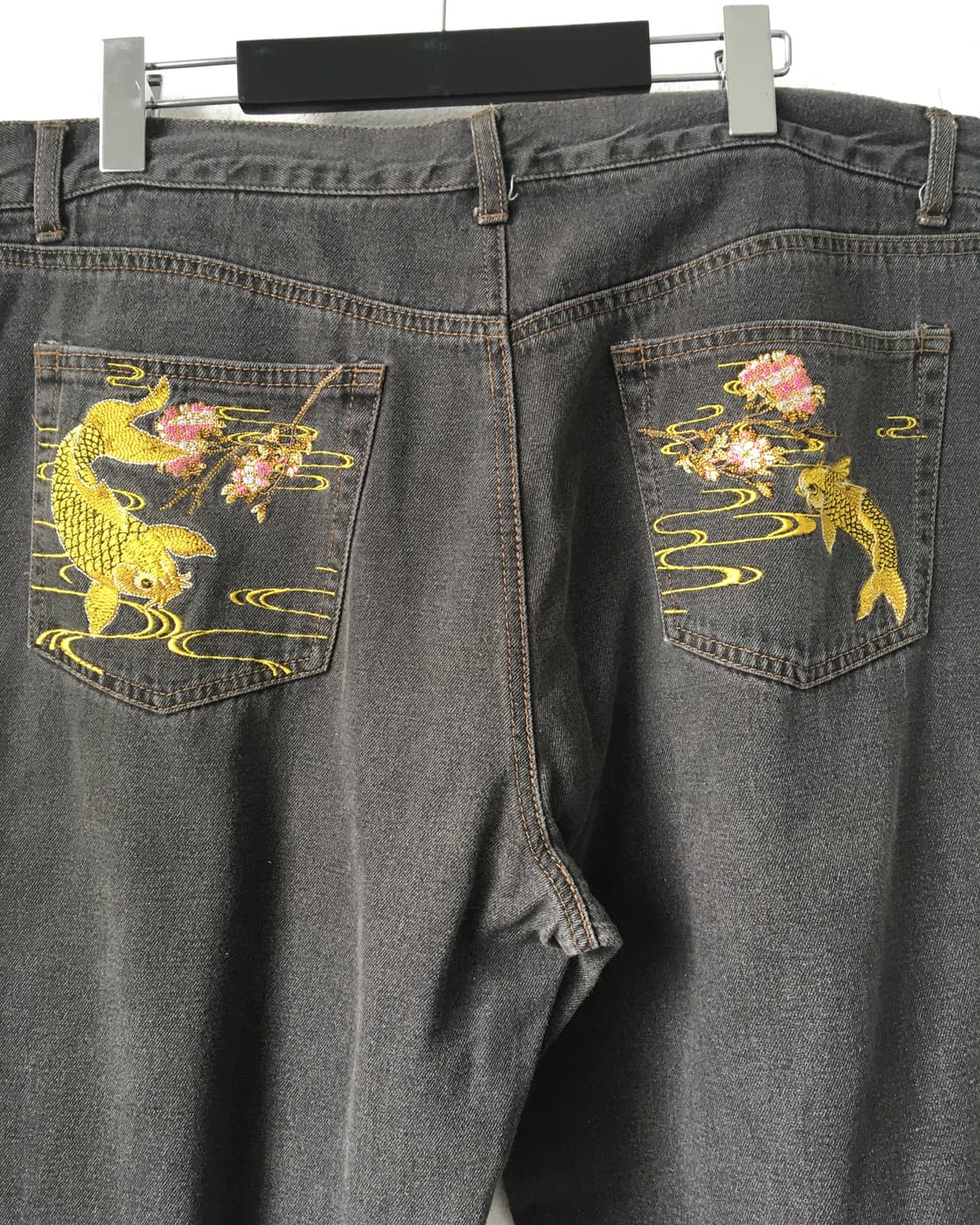 Oriental needle work denim pants 상품이미지3
