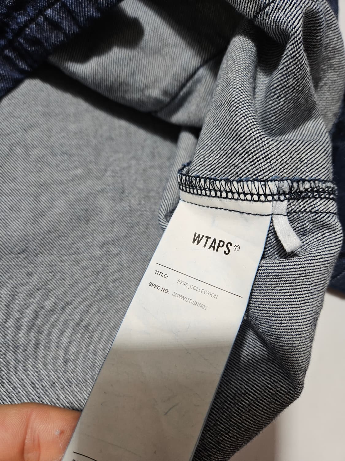 Wtaps 23ss 데님 자켓 BDU 자켓 3 L 상품이미지6