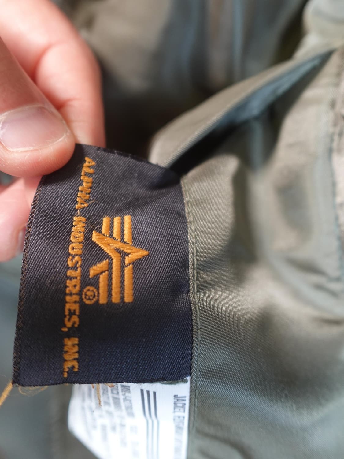 00s 알파 인더스트리 퍼스트 플라이트 센테니얼 MA-1 자켓 상품이미지4