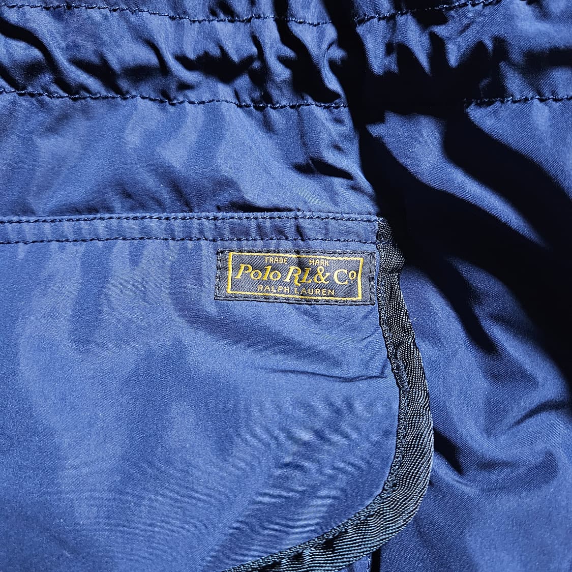 L 폴로 랄프로렌 n3b 다운 파카 진네이비 상품이미지4