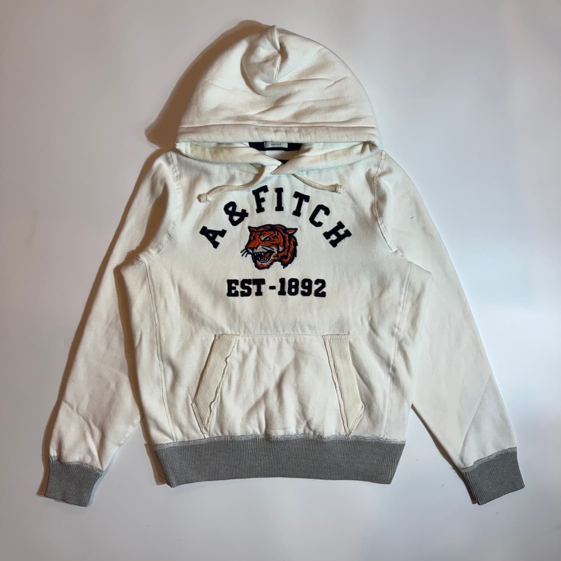 아베크롬비 앤 피치 타이거 로고 후드티 상품이미지1