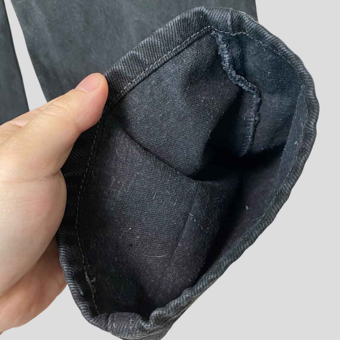 (32)90s 리바이스550 흑청 데님 청바지 상품이미지7