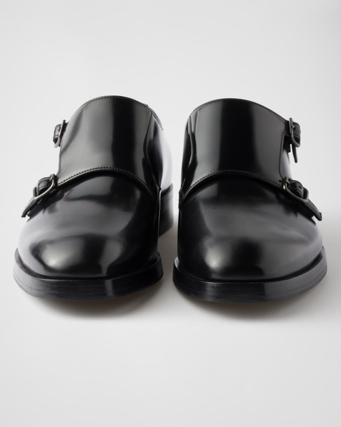 prada brushed leather double monk strap 상품이미지6