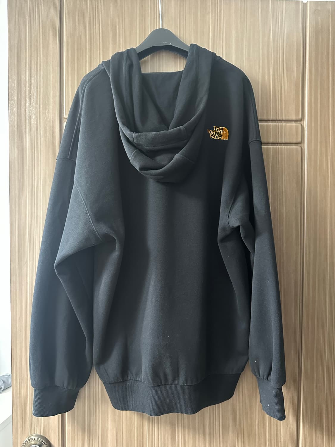 노스페이스 검정 후드집업 105 XL 판매 상품이미지2