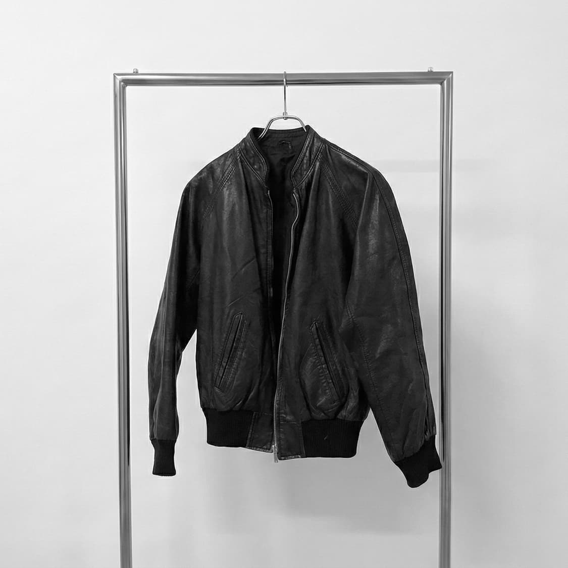 [Vintage] Cowhide Leather Blouson 상품이미지1