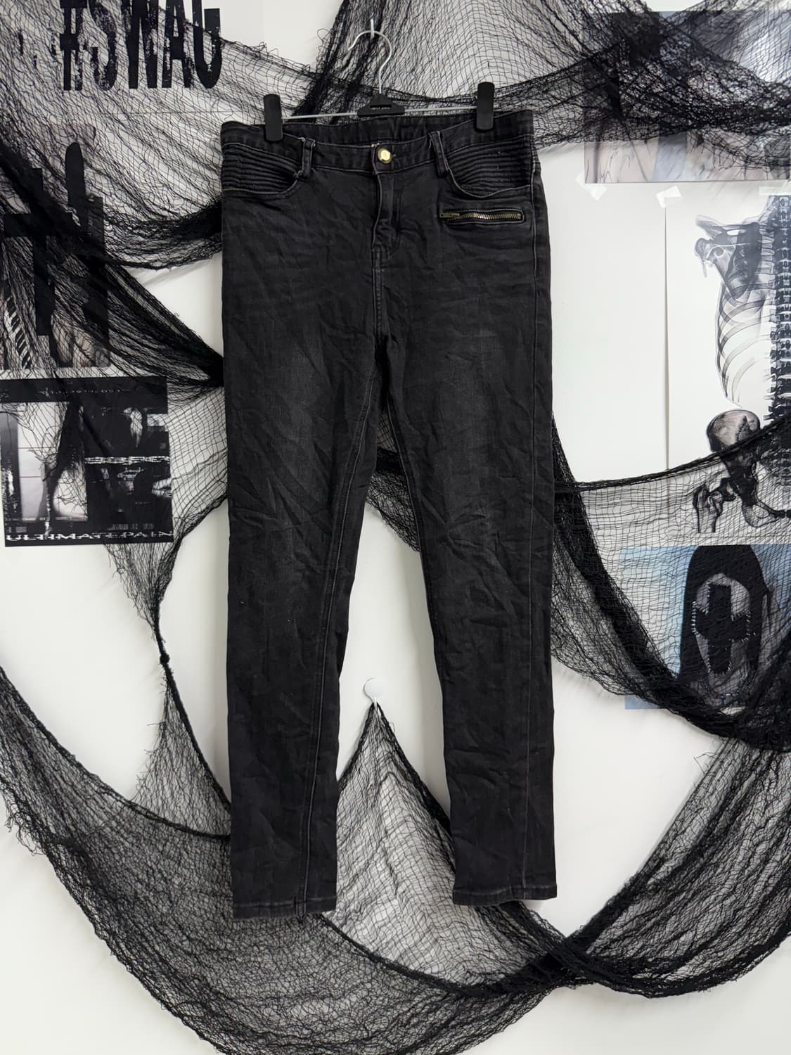 00s punk mood skinny jeans 상품이미지2