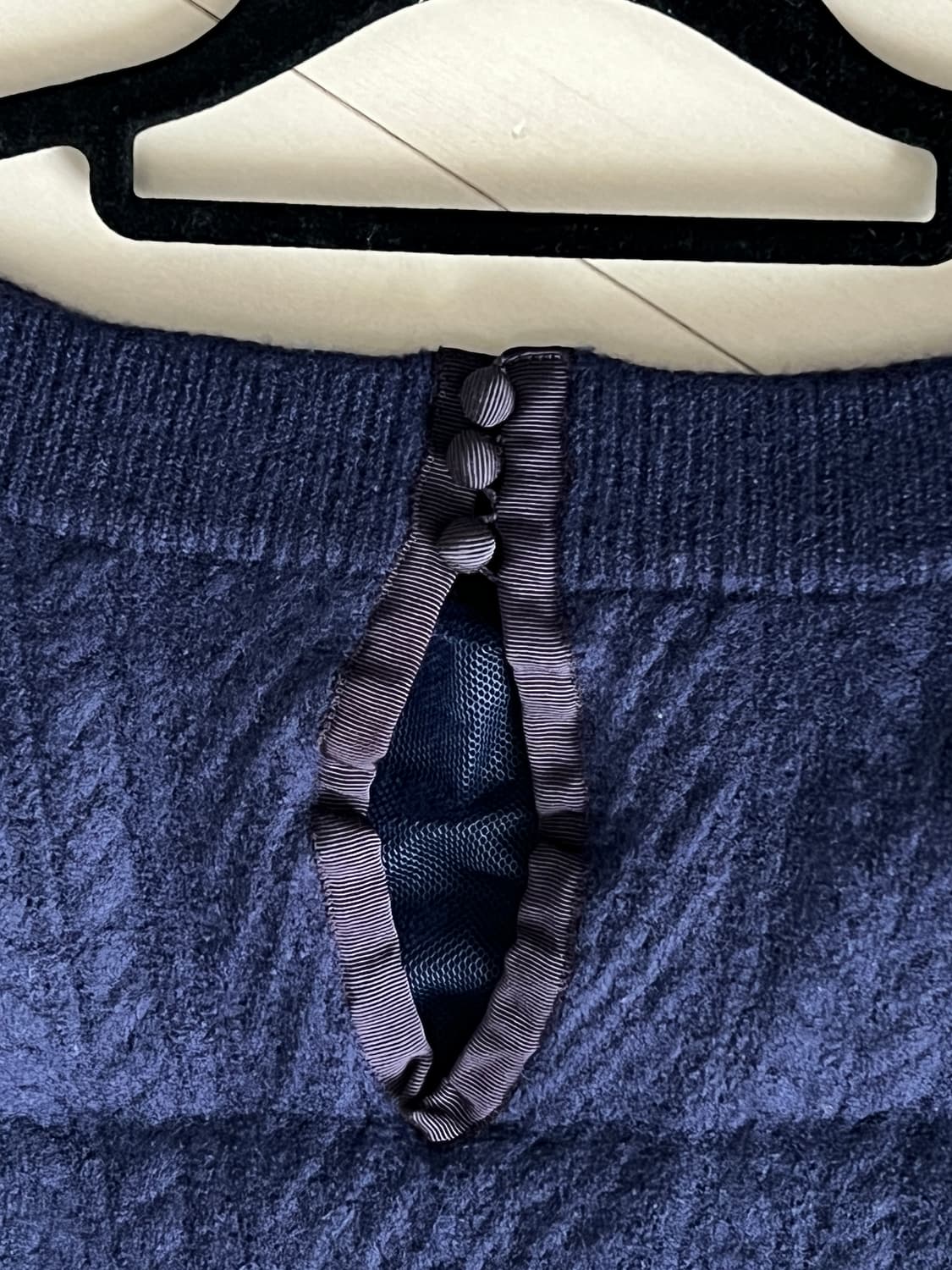 Sacai Luck 사카이럭 네이비 울 드레스 상품이미지7