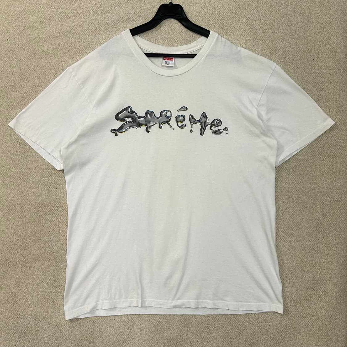 (XL) 슈프림 18FW 리퀴드 반팔 티셔츠  상품이미지1