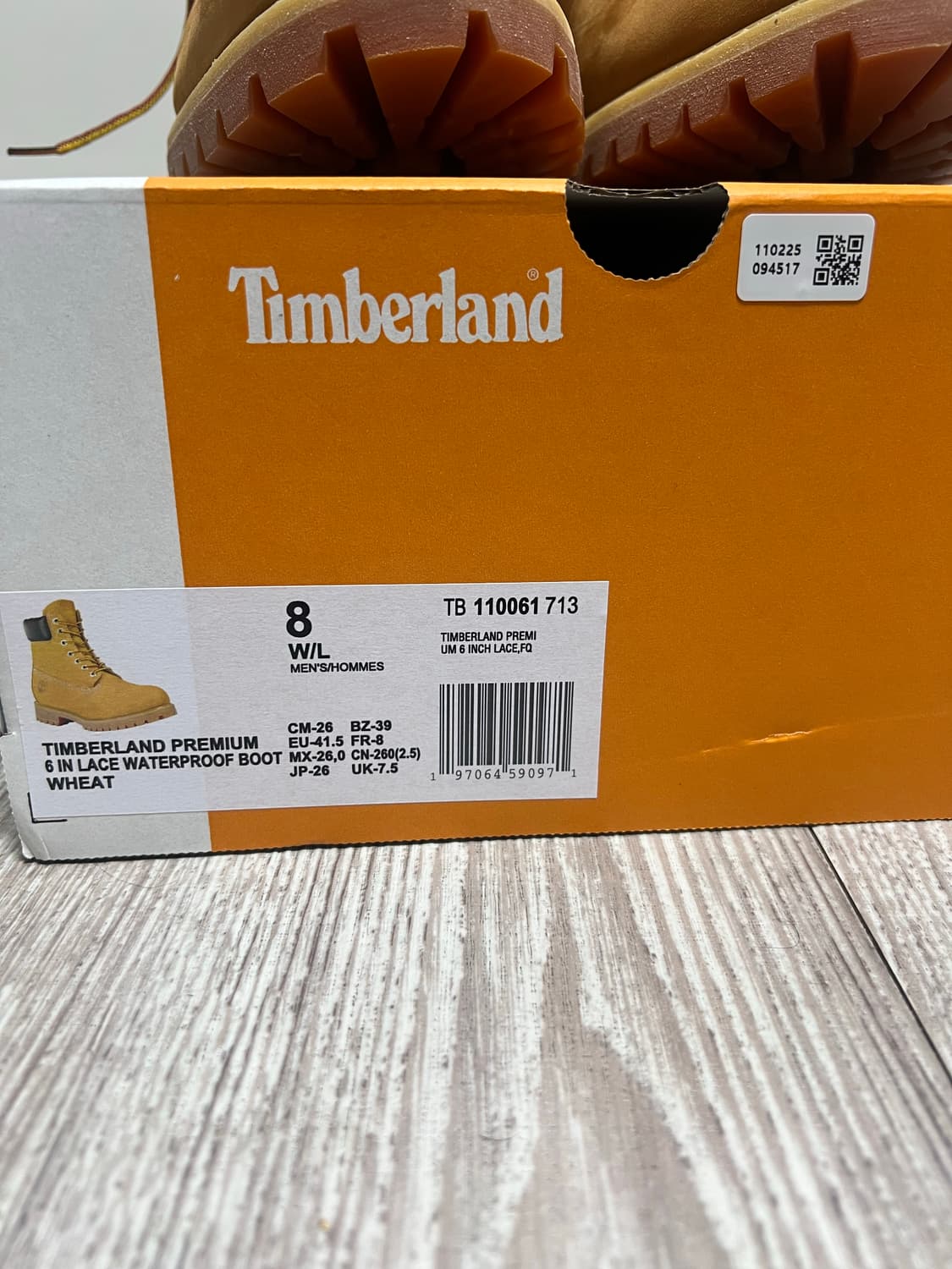 팀버랜드 6인치 프리미엄 부츠 260 상품이미지5