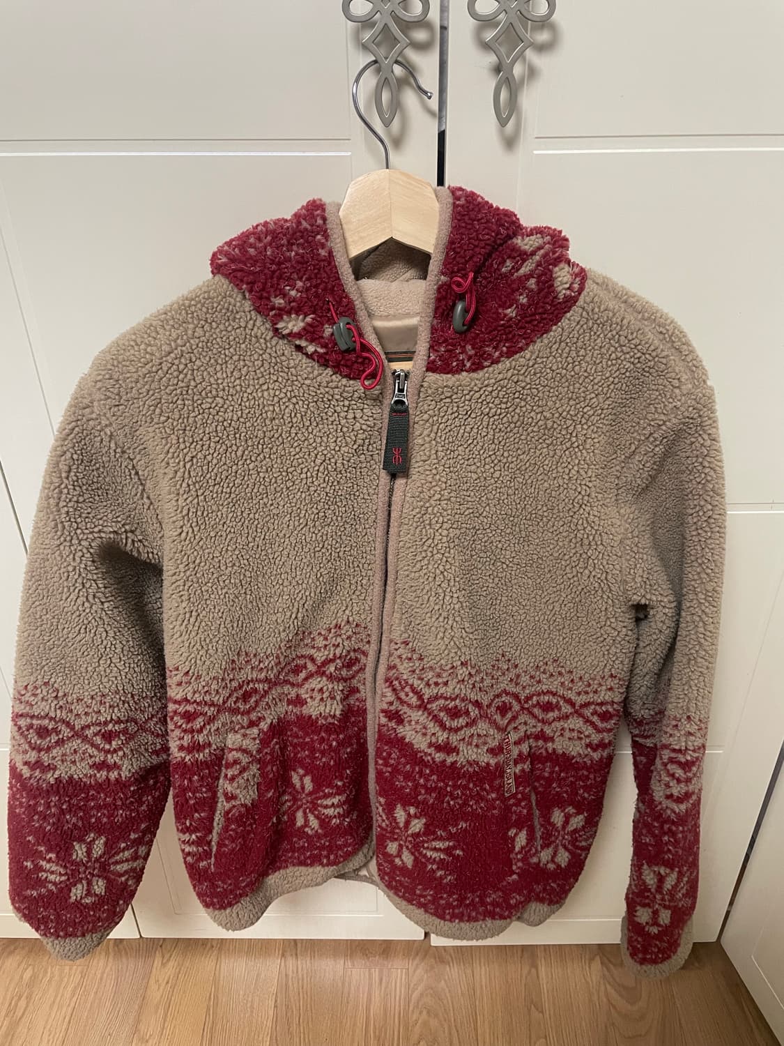 빈티지 양털 후드집업 상품이미지1