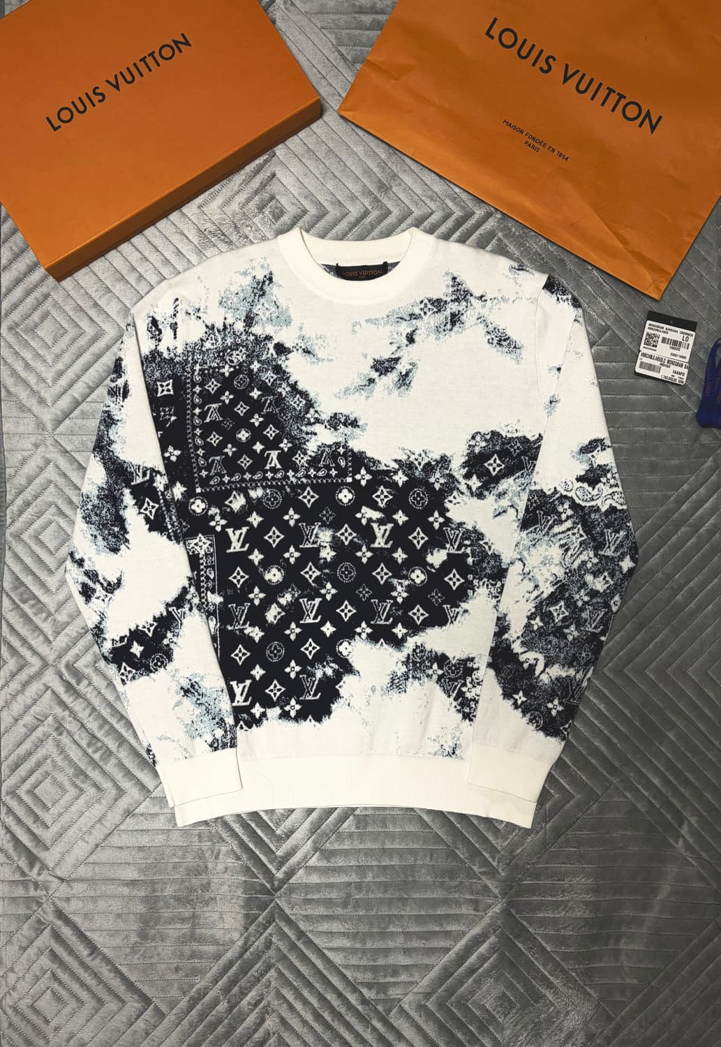 루이비통 반다나 니트 상품이미지3