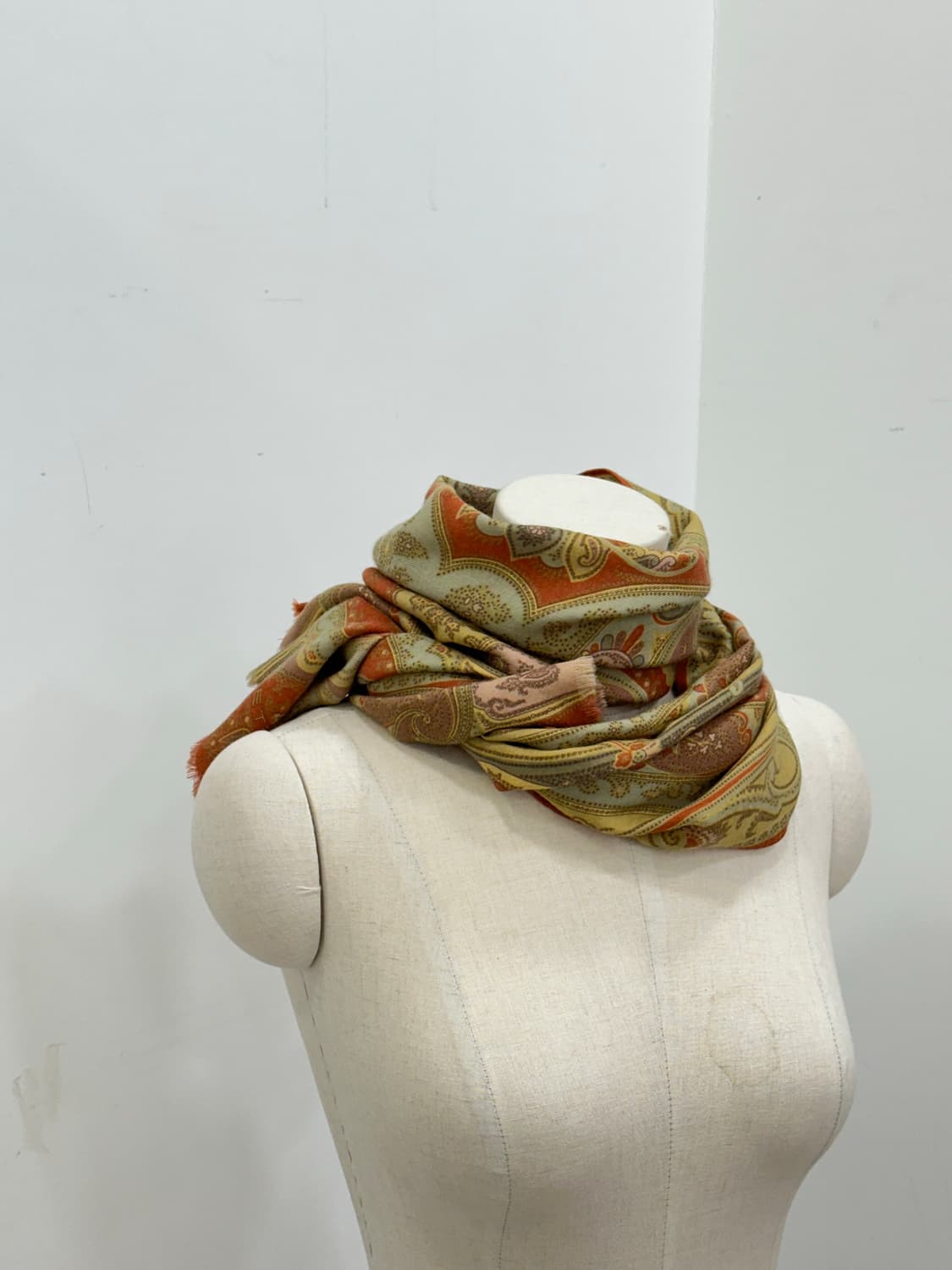 에트로 실크 울 머플러 상품이미지4