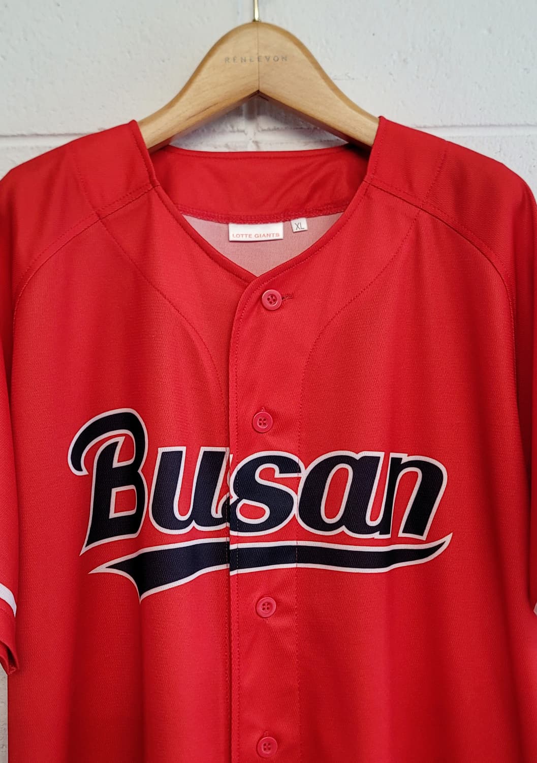 [105.XL] 롯데자이언츠 부산 동백유니폼(응원용의류) 판매 상품이미지3