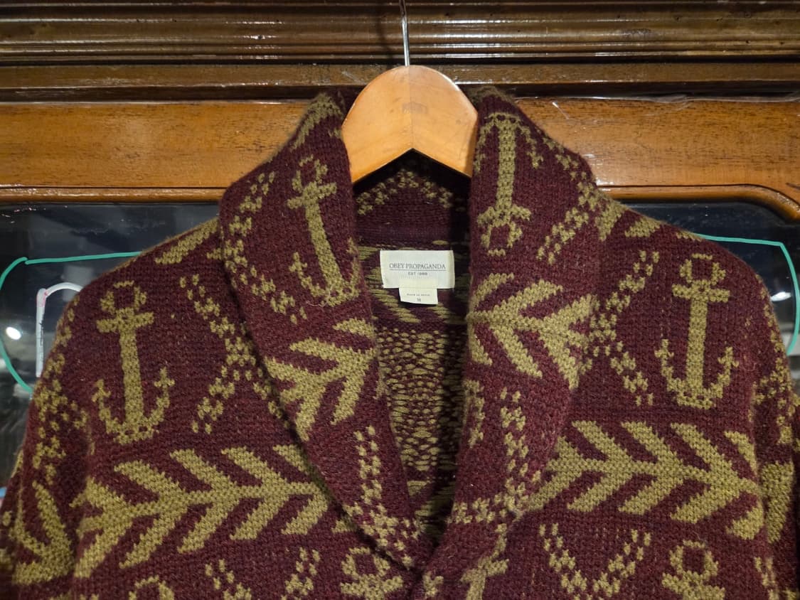 오베이 숄칼라 카디건 상품이미지4