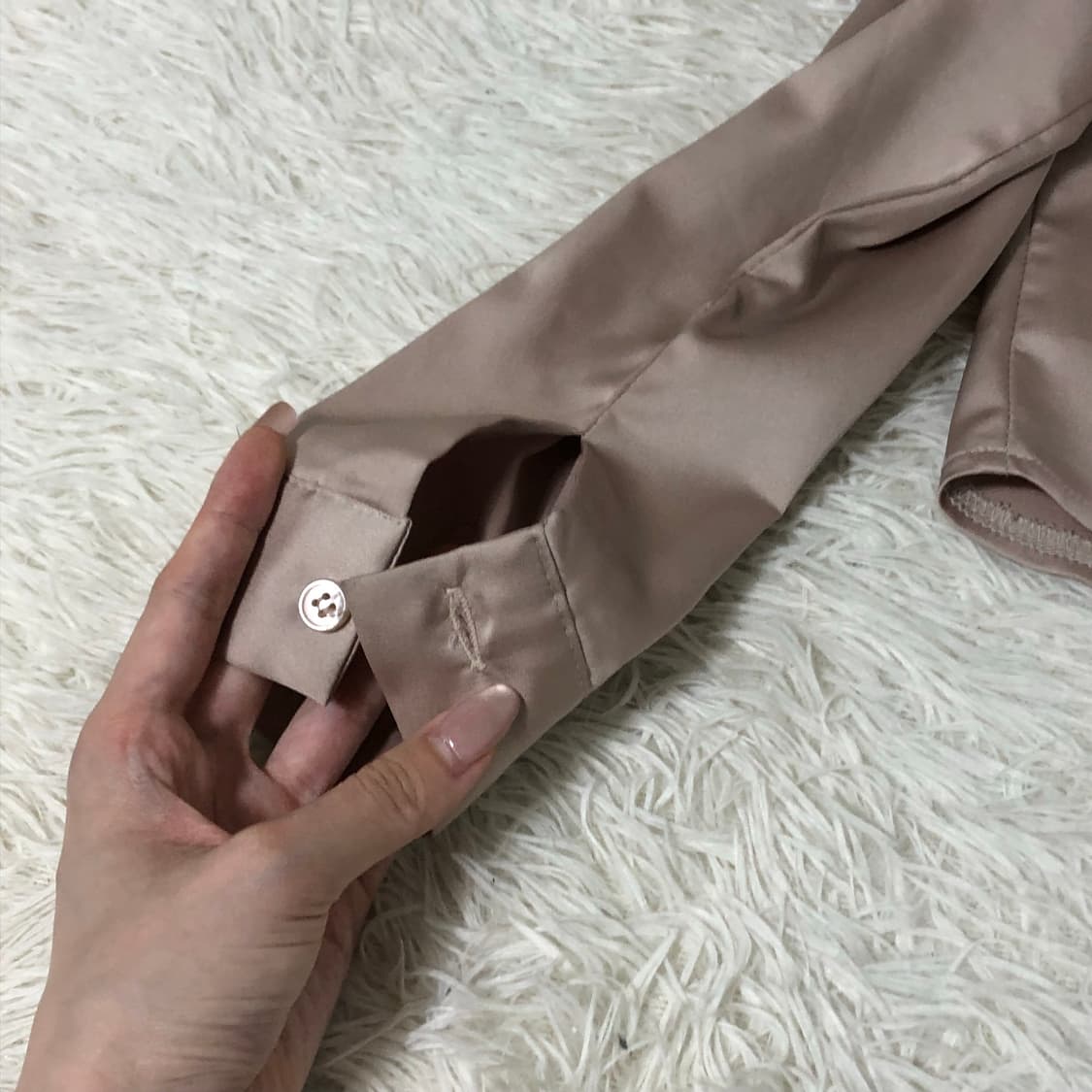 빈티지 실크 셔츠 상품이미지4