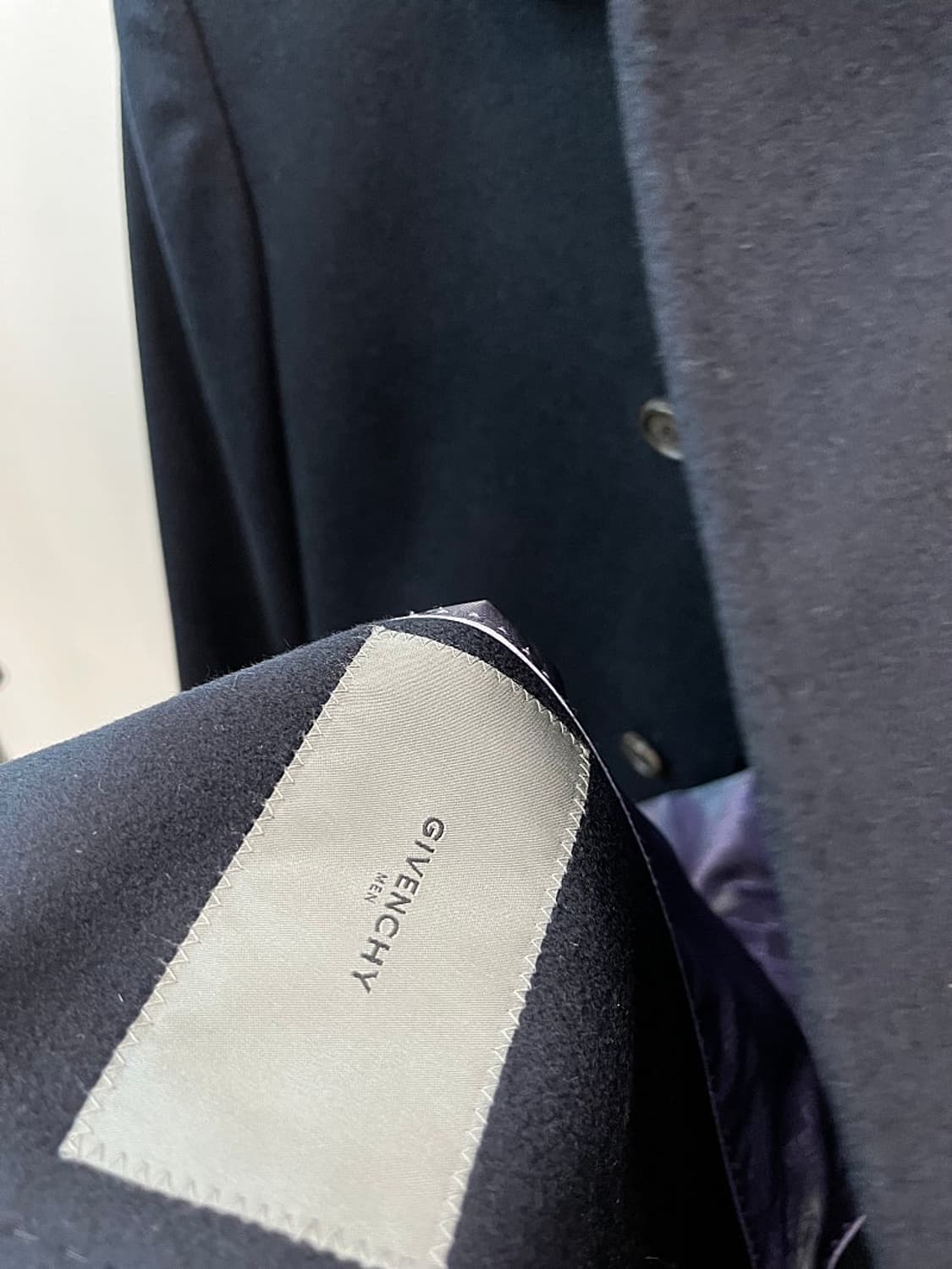 95) 지방시 캐시미어100% 코트  상품이미지7