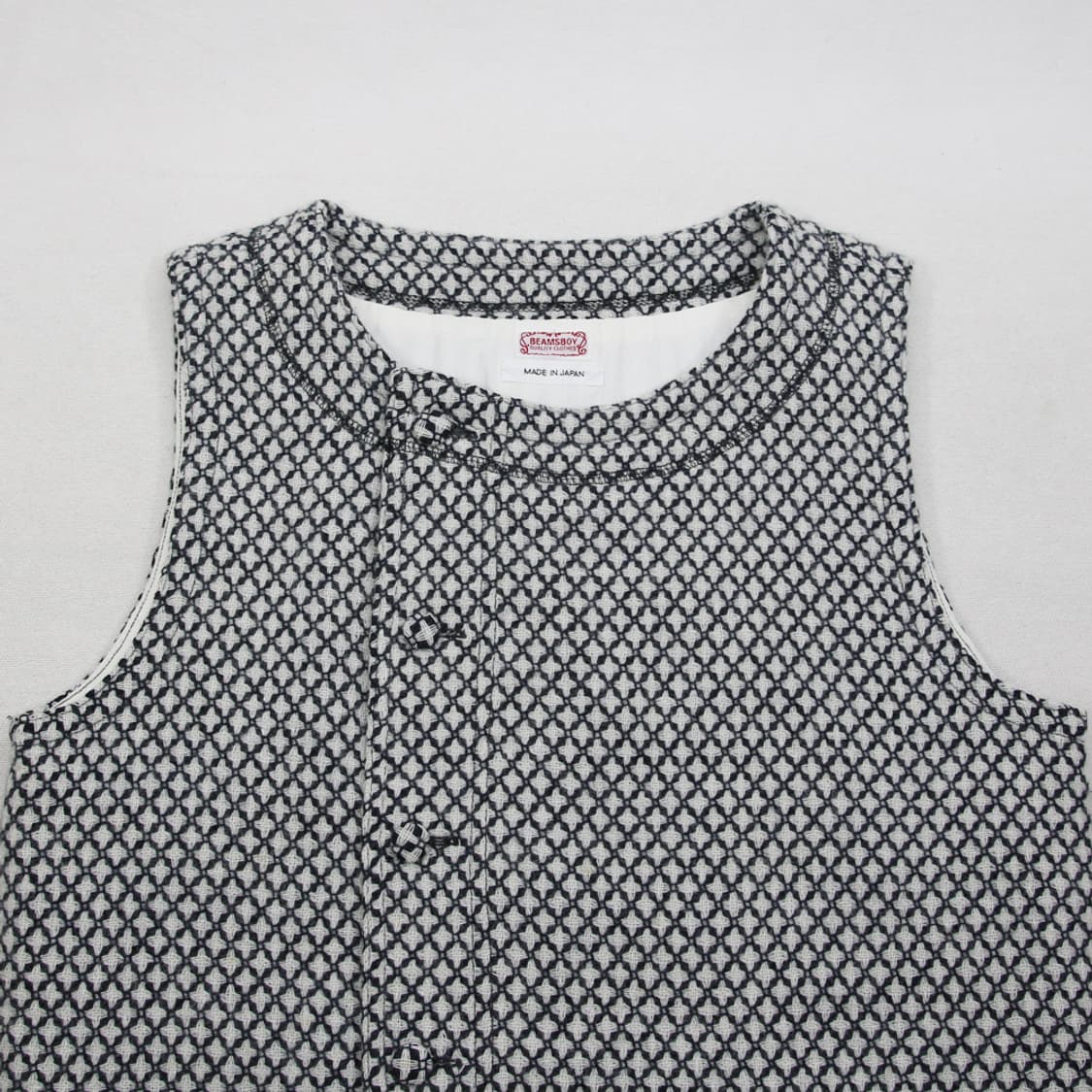 BEAMS BOY 모직 패턴 베스트 (여성용) 상품이미지4