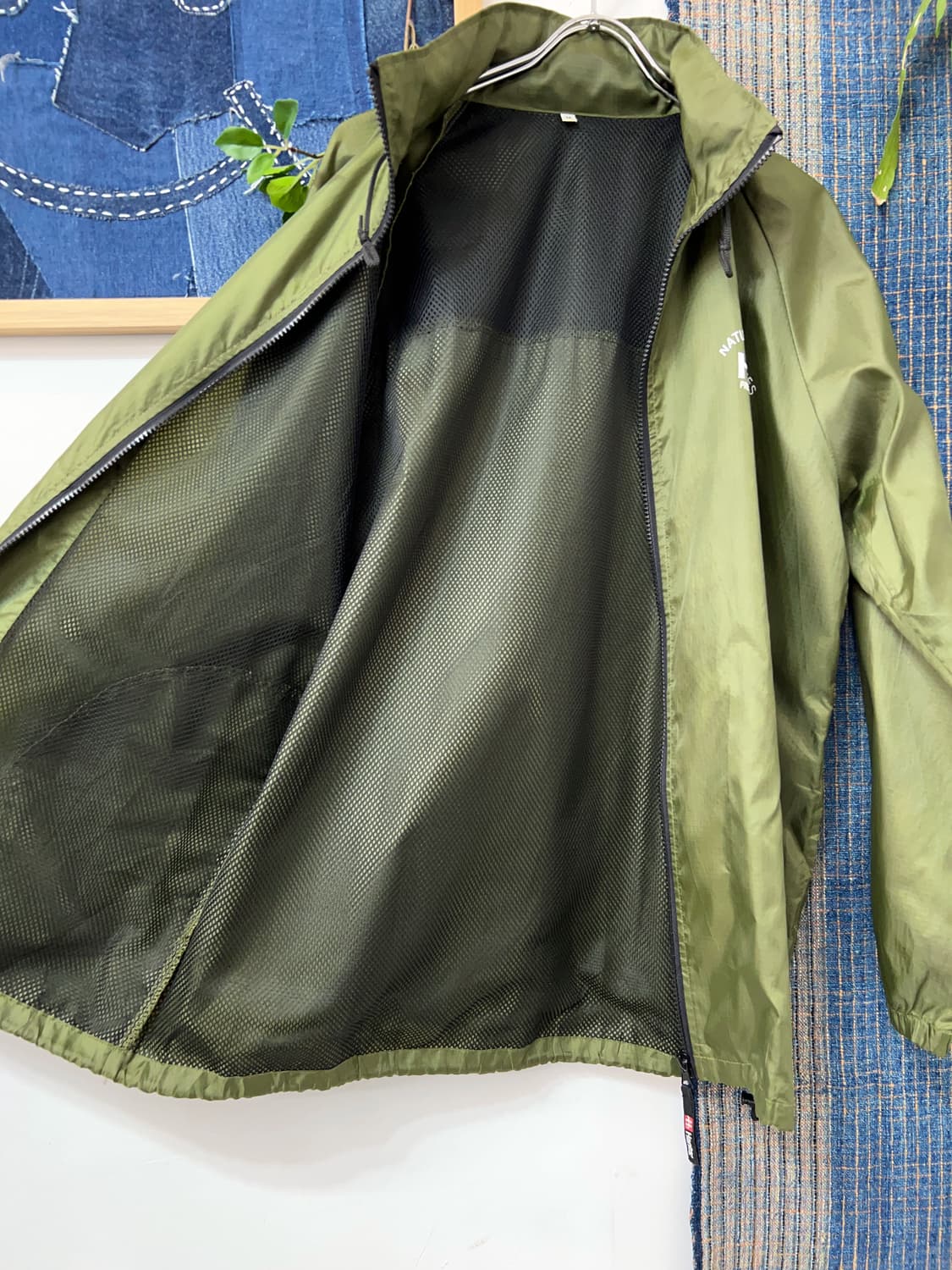 HANES  Poly Raglan Zip-Up Jacket  상품이미지10