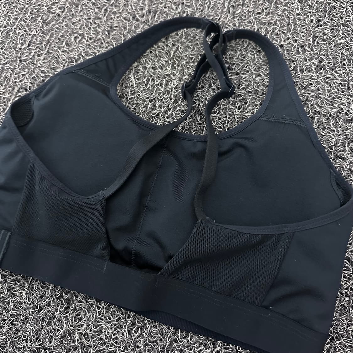NIKE 나이키 여성 스우시 패드 스포츠 브라 L 상품이미지5