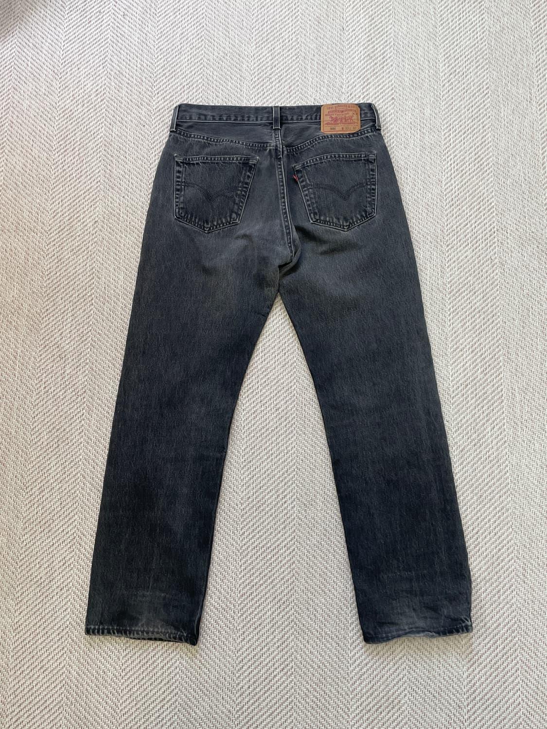 90s 리바이스 usa 501 블랙 데님팬츠 상품이미지1