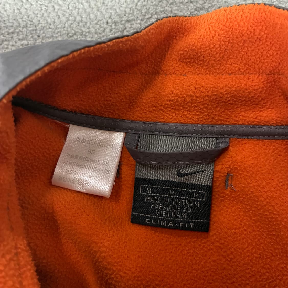 나이키 그레이 남성용 바람막이 m 상품이미지3