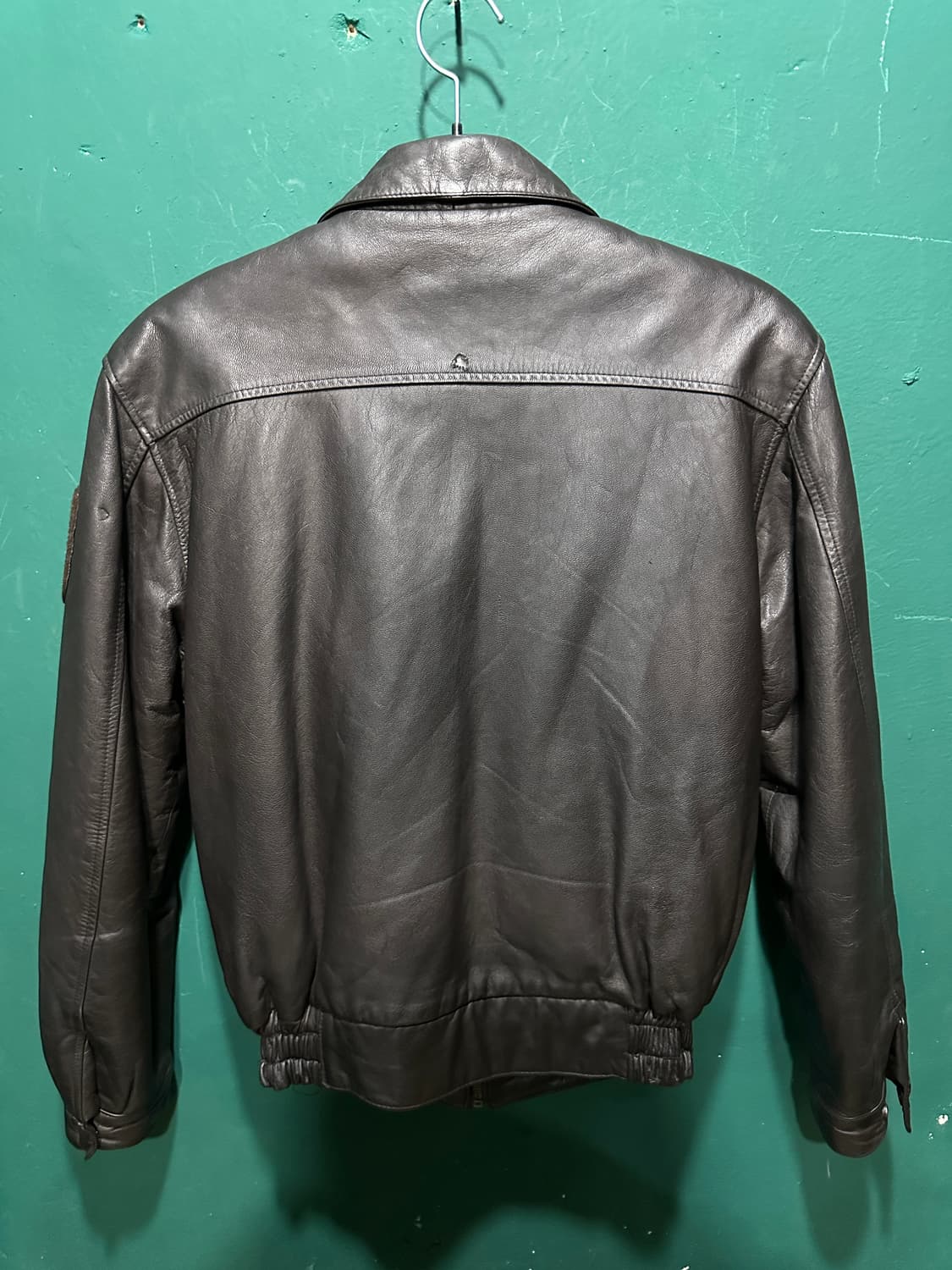 국군 양가죽 A-2자켓 브라운 95-100 상품이미지3