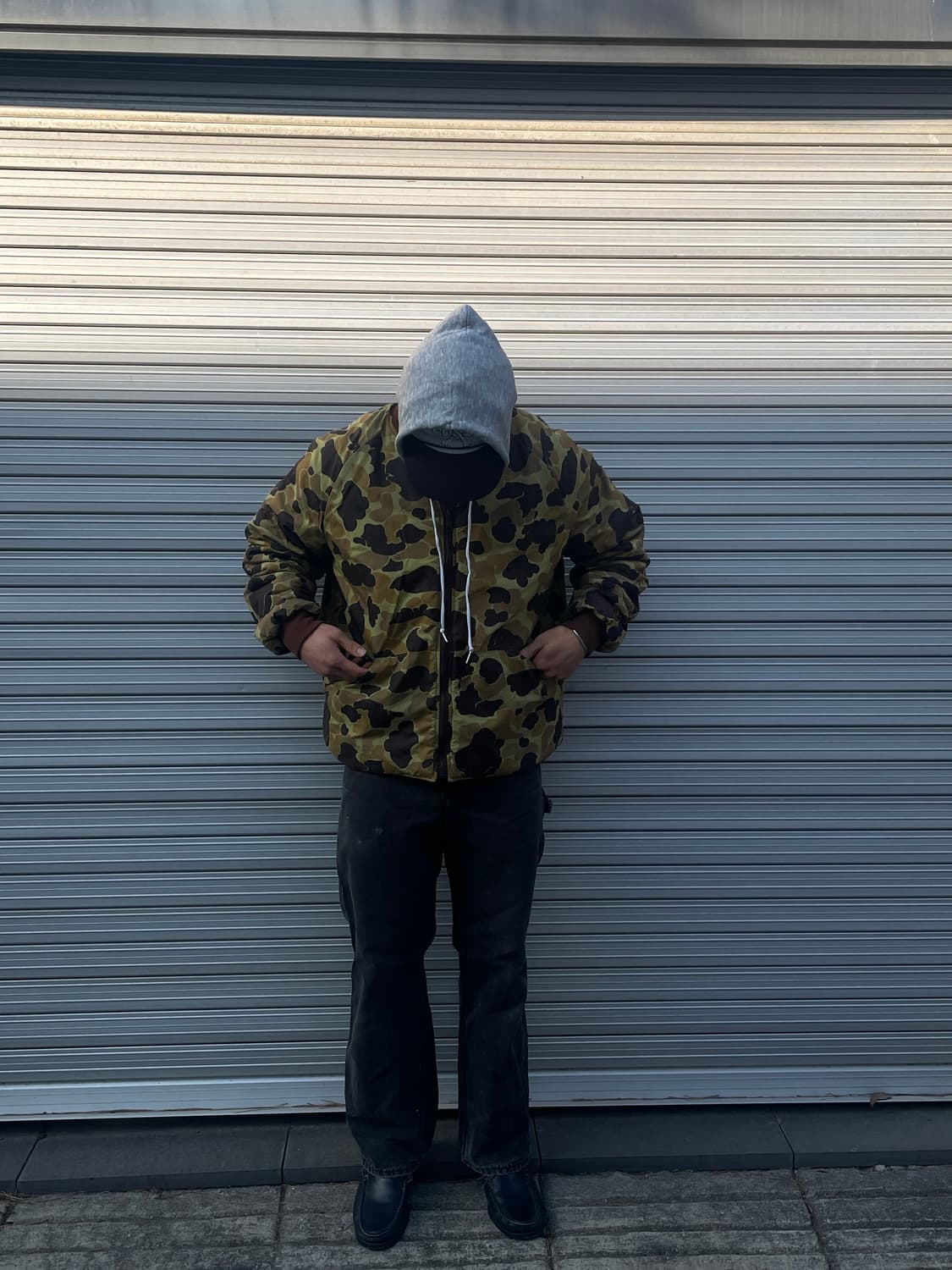 80s Cabela’s Reversible Camo Puffer(USA) 상품이미지3