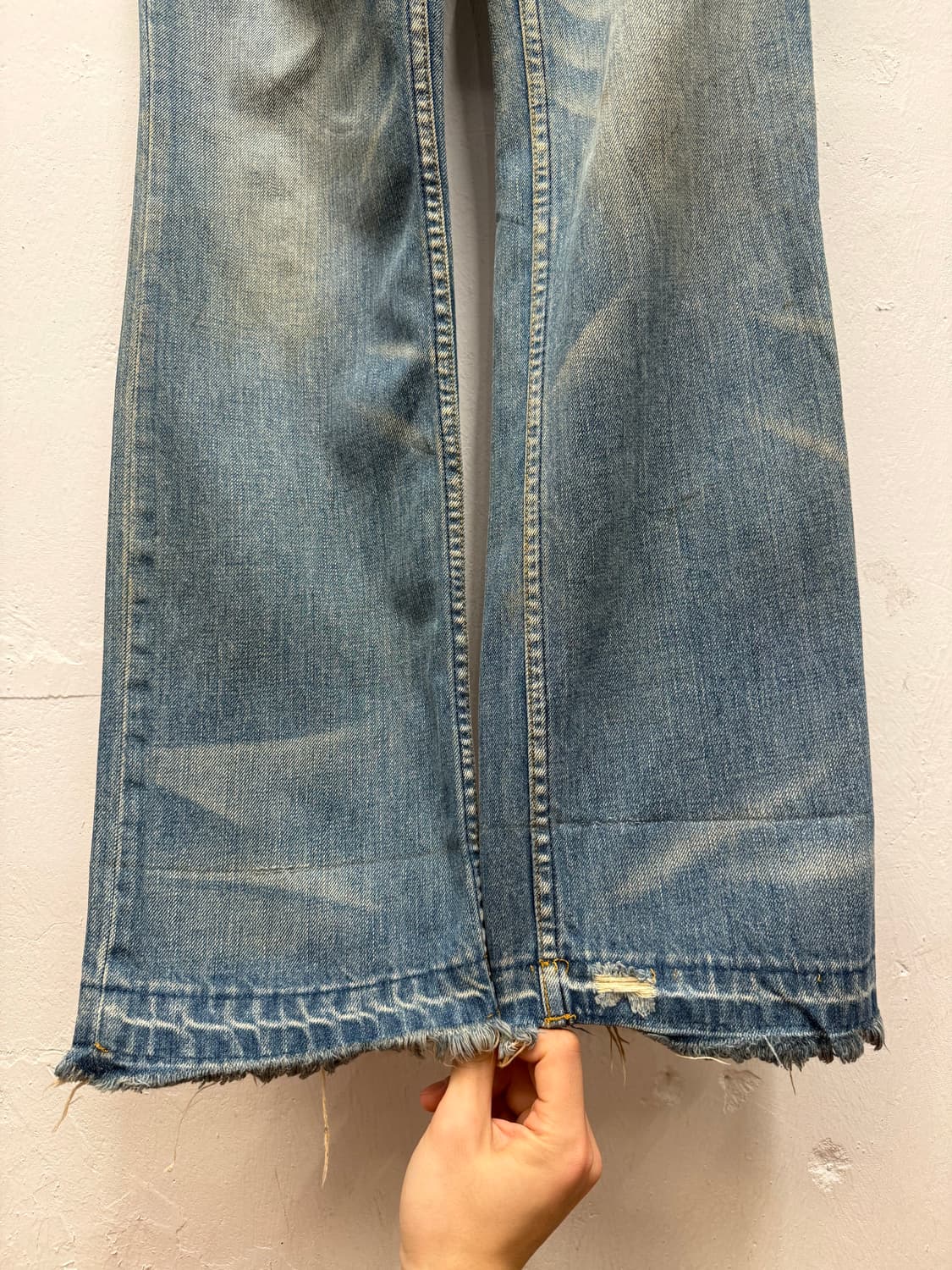 Ralph Lauren Distressed Straight Denim P 상품이미지4
