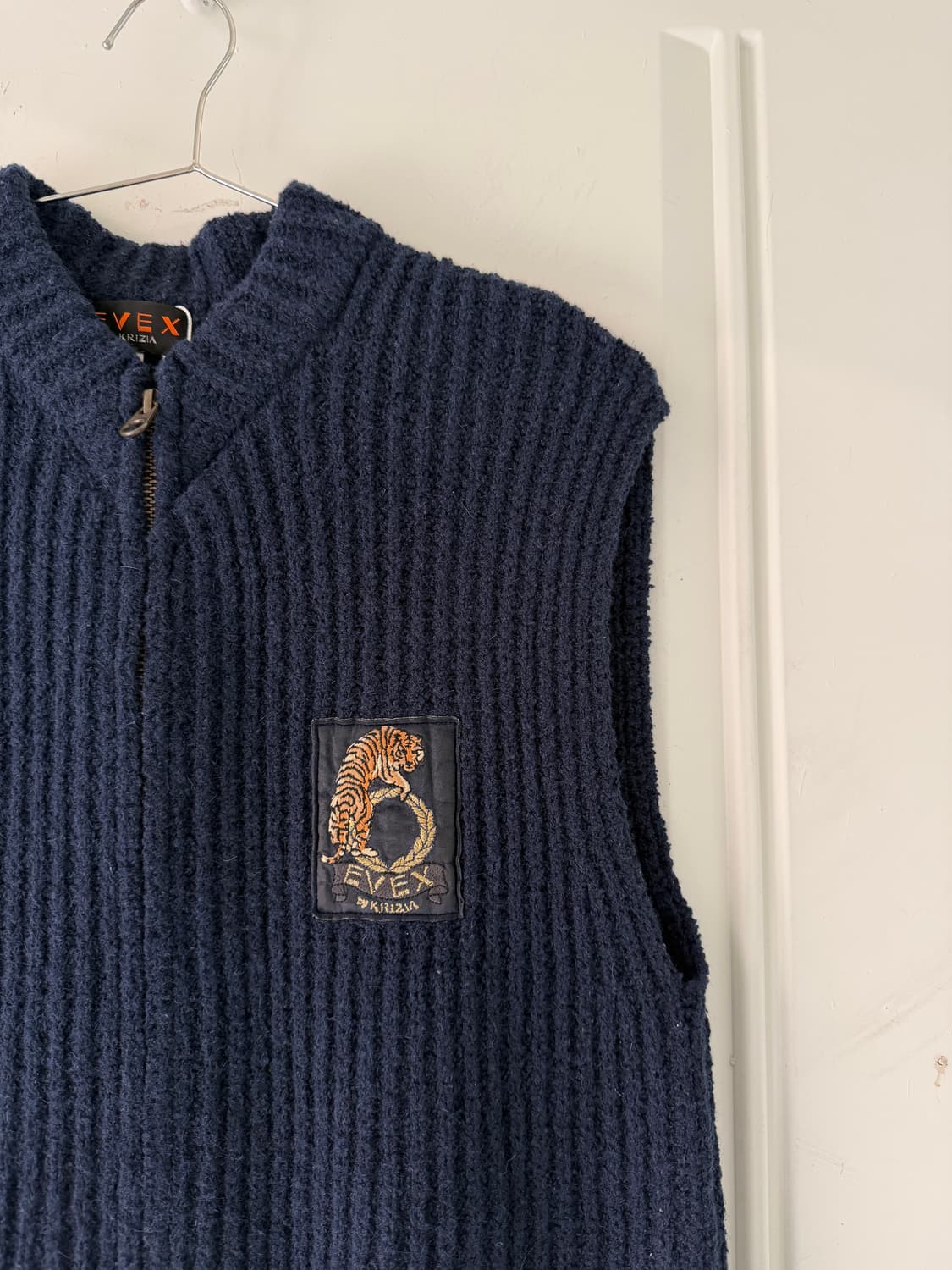 일본빈티지 EVEX 크리지아 스웨터 베스트  상품이미지7