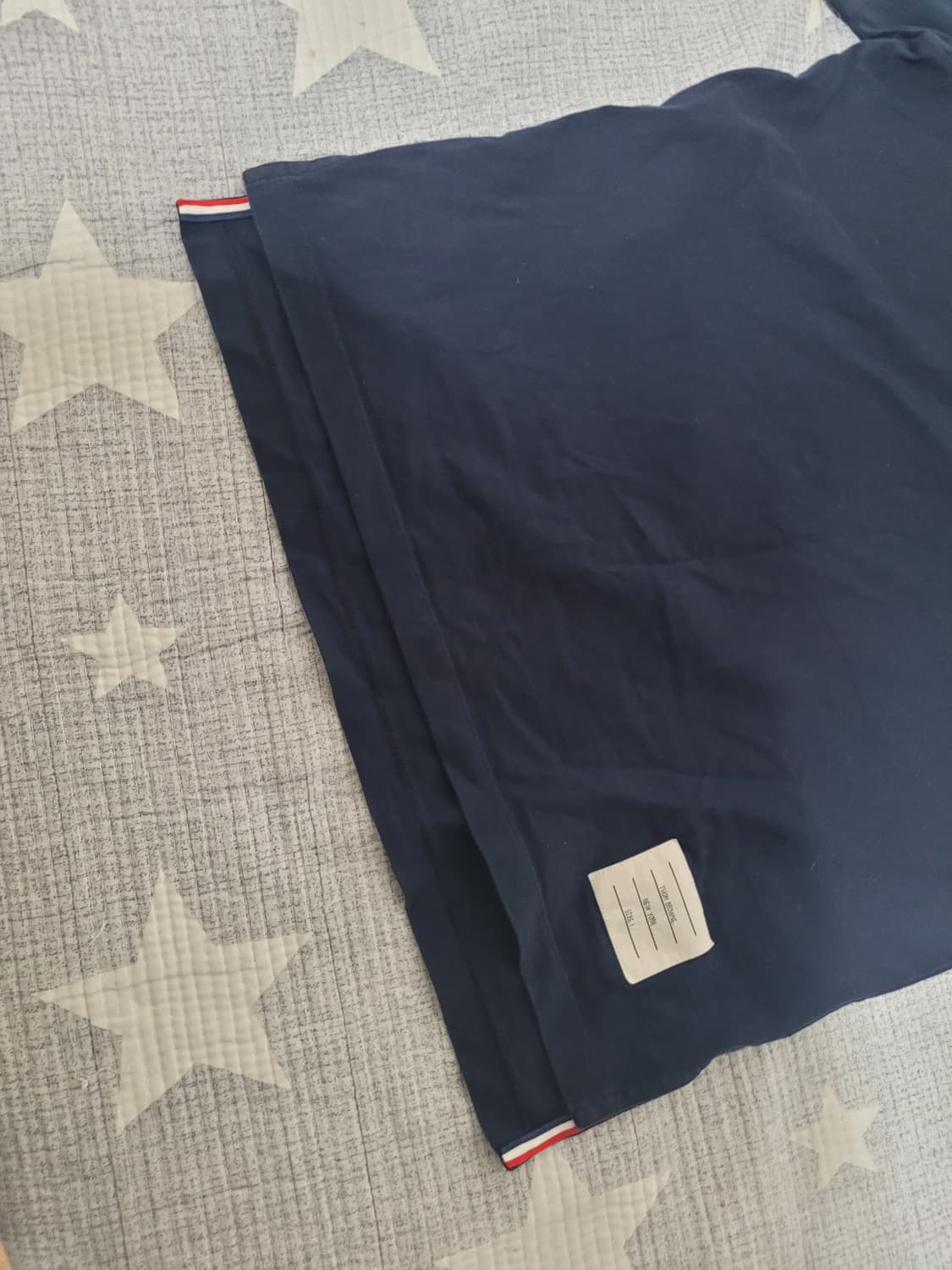 톰브라운 네이비 삼선 반팔 티셔츠 상품이미지6