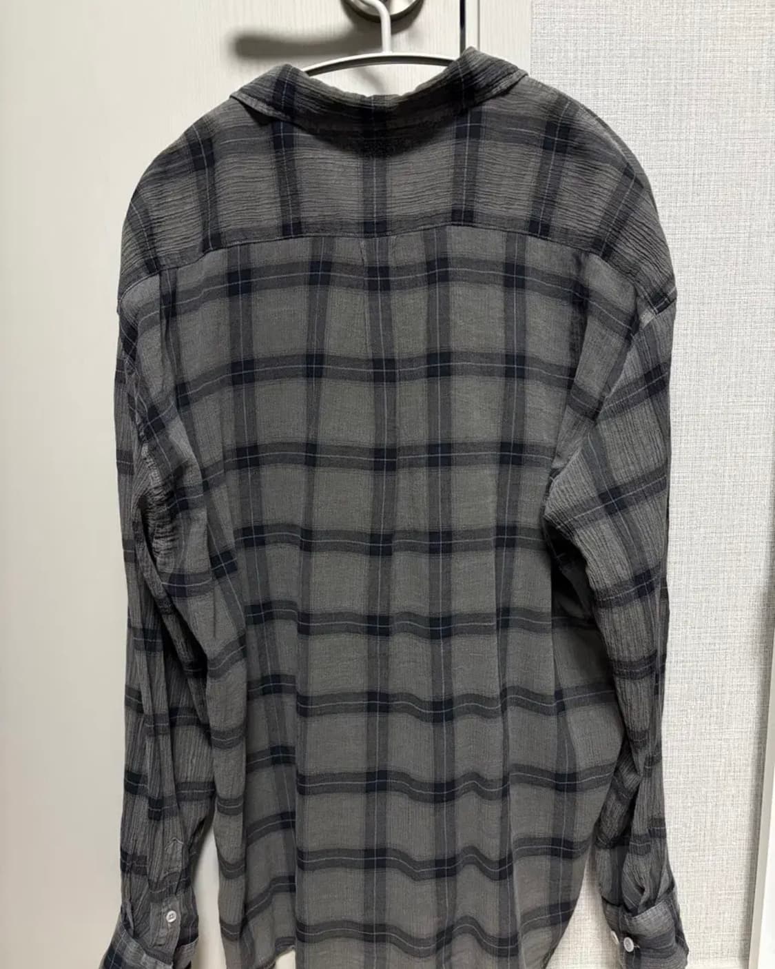 (3)해칭룸 클래식 셔츠 피그먼트 다이드 그레이 상품이미지3