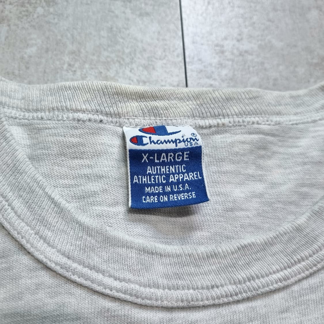 90s USA 챔피언 프린팅 티셔츠 XL 상품이미지5