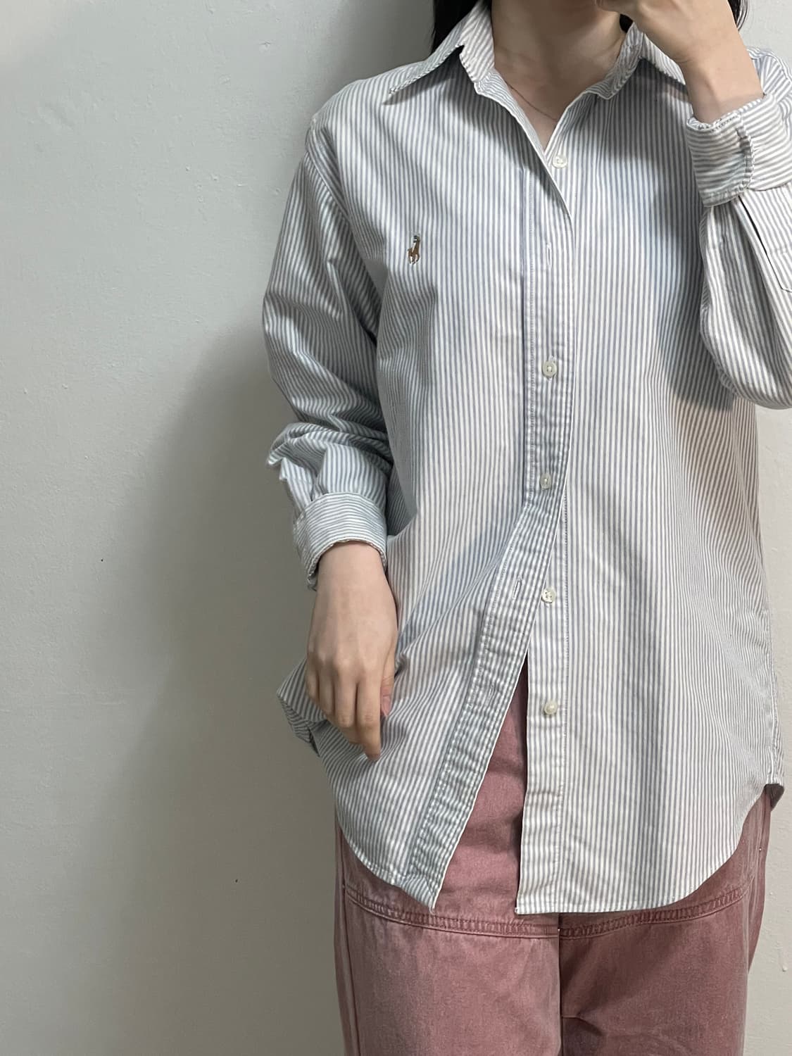 폴로 포니 스트라이프 셔츠 상품이미지2